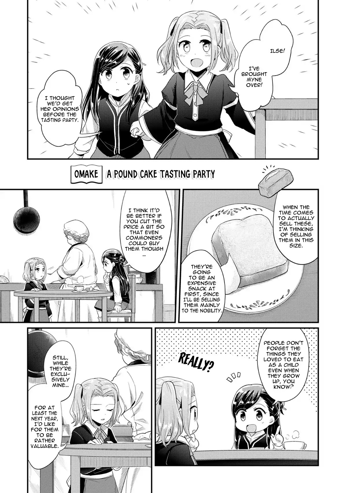 Ascendance of a Bookworm Chapter 33.6 page 2 - Chapter 33.6: Extra: A Pound Cake Tasting Party