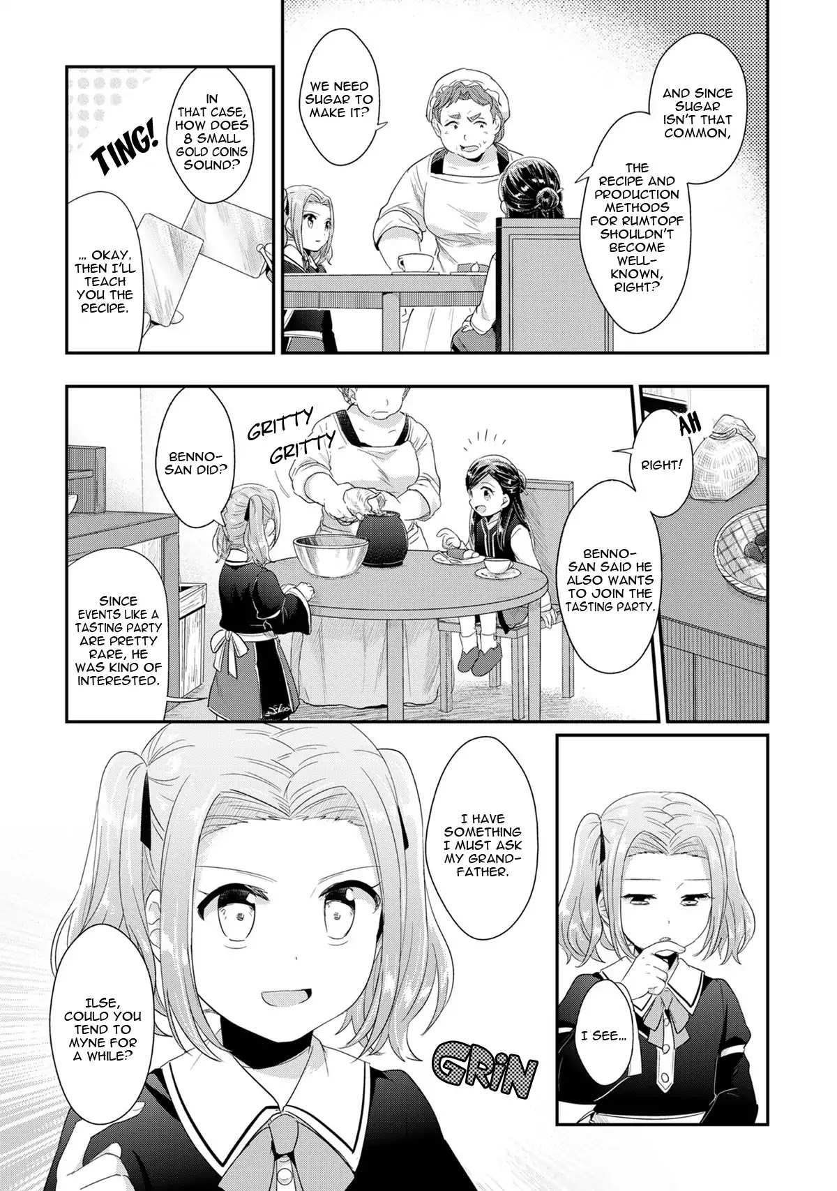 Ascendance of a Bookworm Chapter 33.6 page 4 - Chapter 33.6: Extra: A Pound Cake Tasting Party