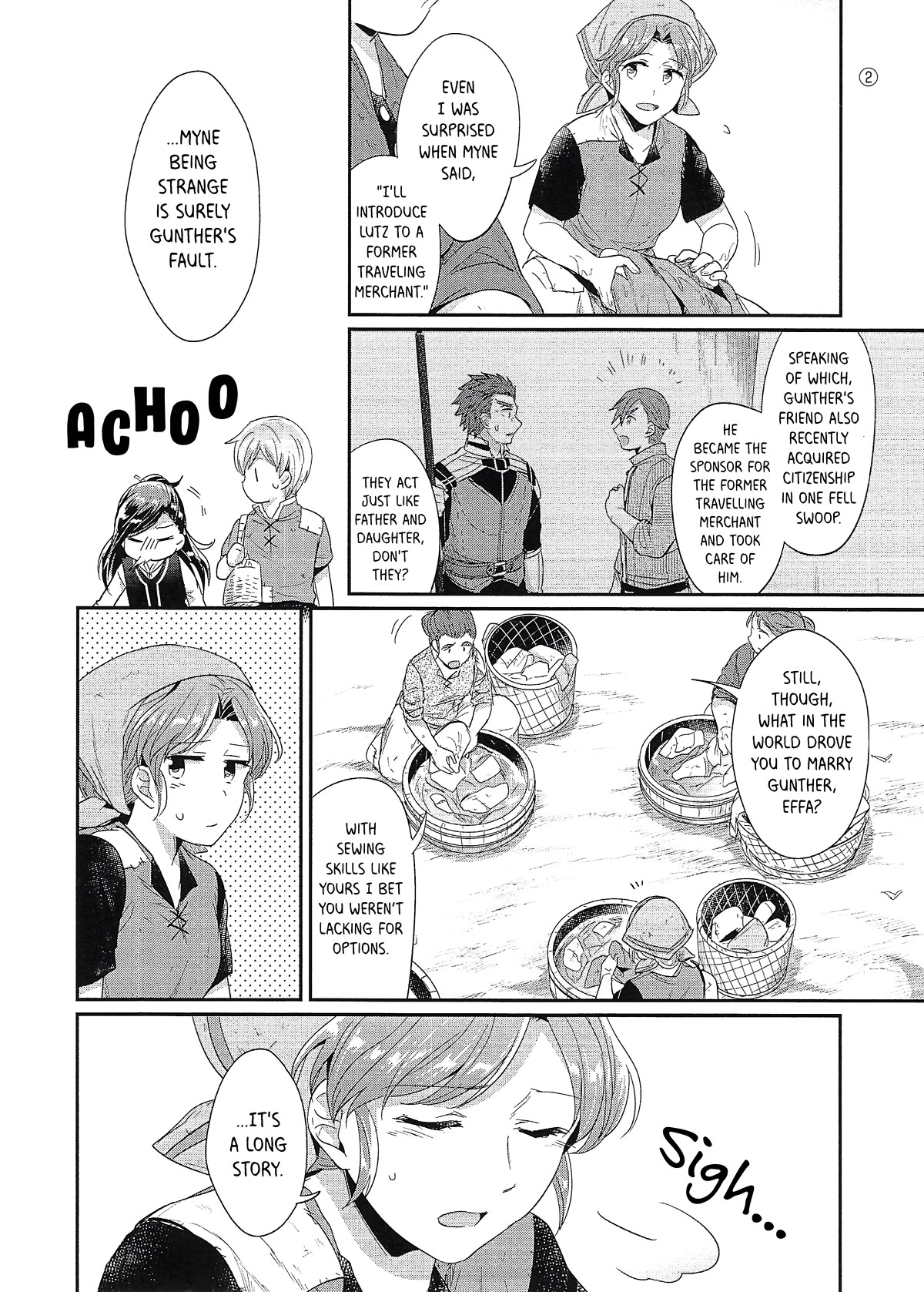 Ascendance of a Bookworm Chapter 33.7 page 2 - Chapter 33.7: Gossiping by the Well - ToBooks Exclusive