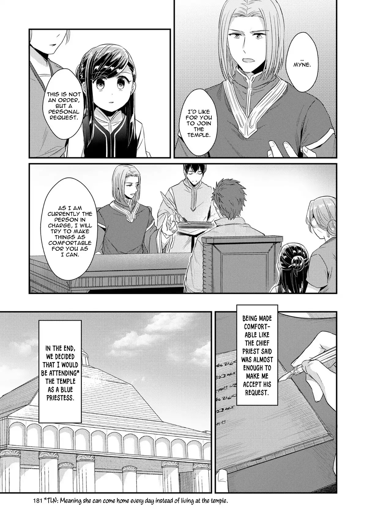 Ascendance of a Bookworm Chapter 33 page 45 - Chapter 33: The Final Decision