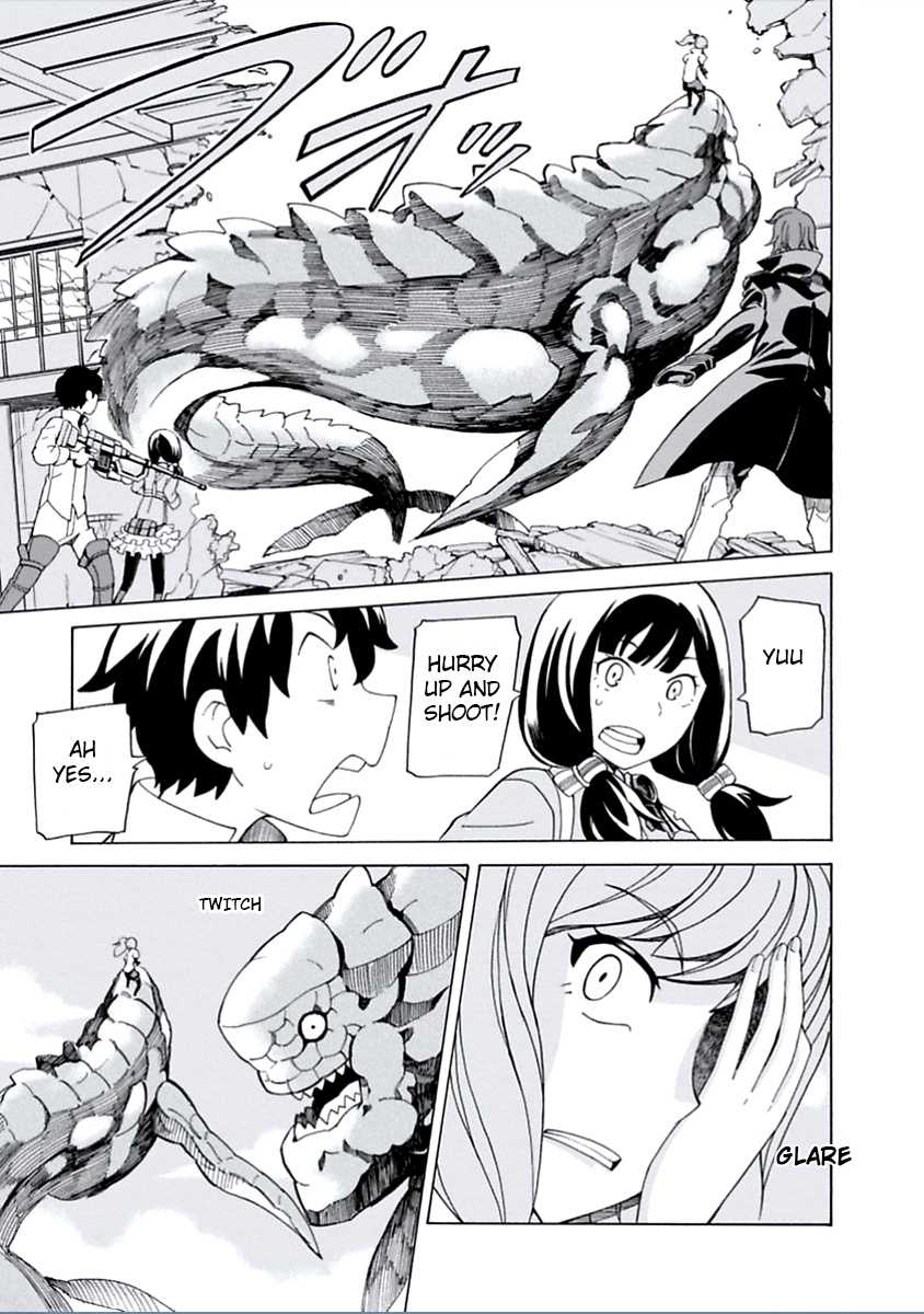 Asebi and Adventurers of Sky World Chapter 11 page 14 - Chapter 11: Rage and spearhead