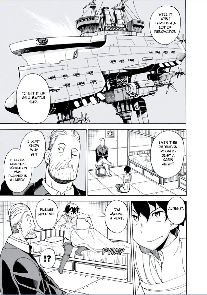 Asebi and Adventurers of Sky World Chapter 13 page 10 - Chapter 13: Yuu’s counter-attack and ancient weapon