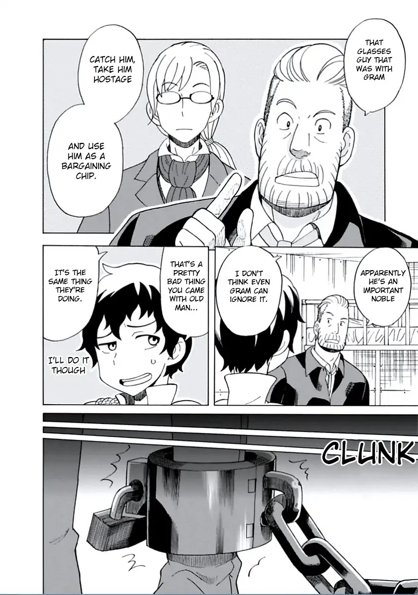 Asebi and Adventurers of Sky World Chapter 13 page 13 - Chapter 13: Yuu’s counter-attack and ancient weapon
