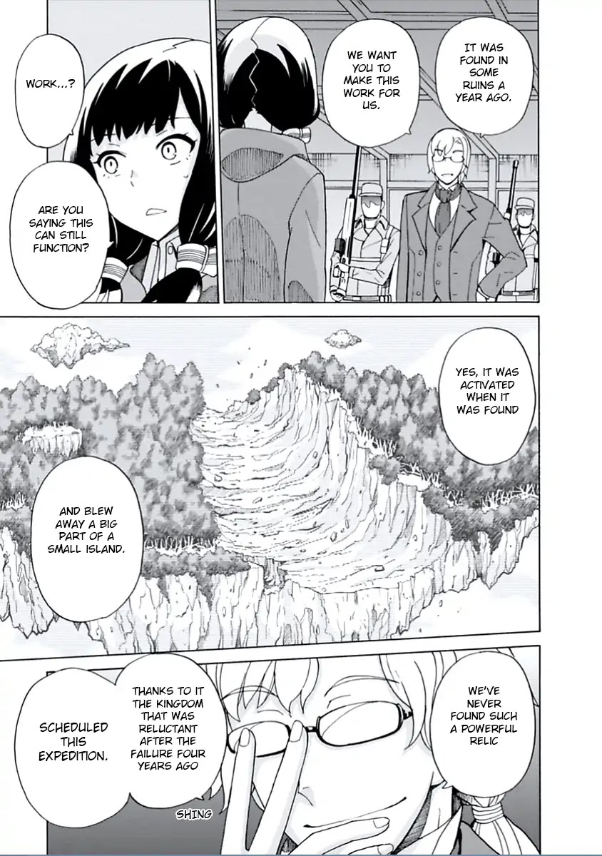 Asebi and Adventurers of Sky World Chapter 13 page 16 - Chapter 13: Yuu’s counter-attack and ancient weapon