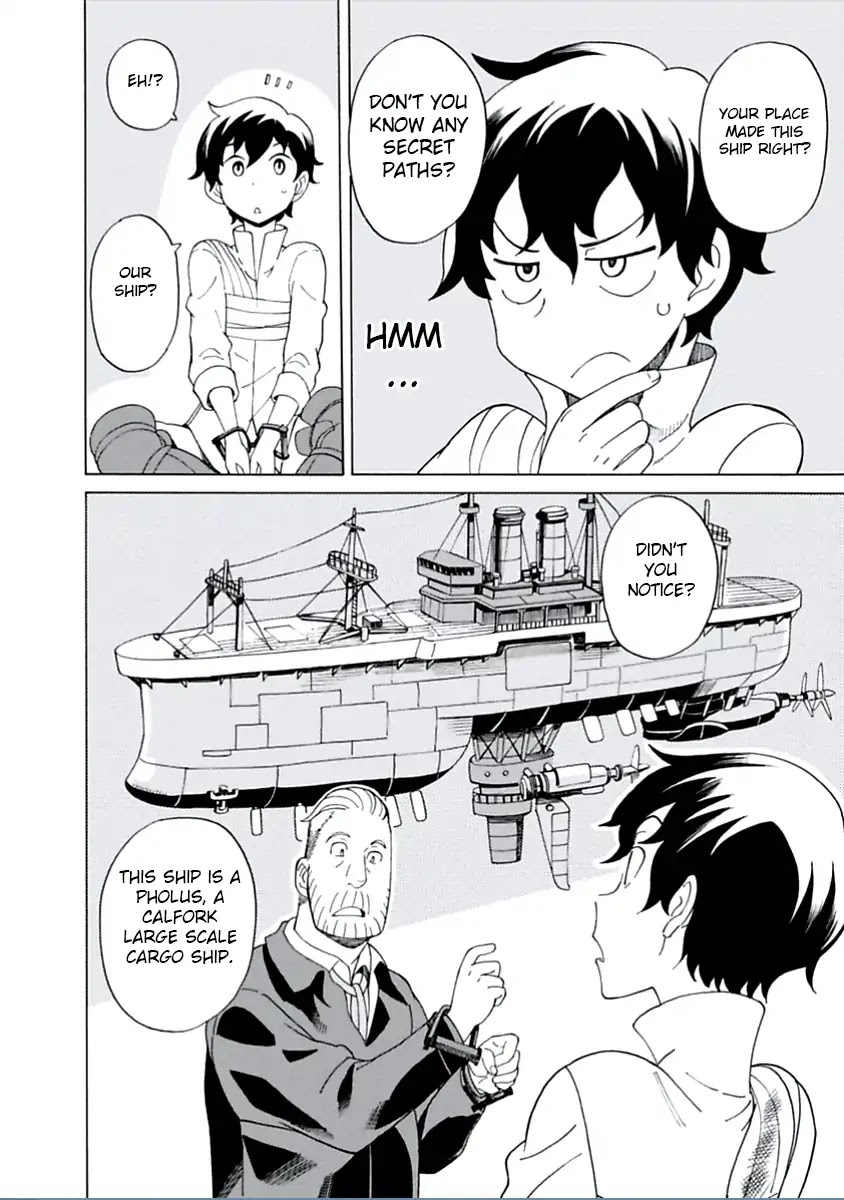 Asebi and Adventurers of Sky World Chapter 13 page 9 - Chapter 13: Yuu’s counter-attack and ancient weapon