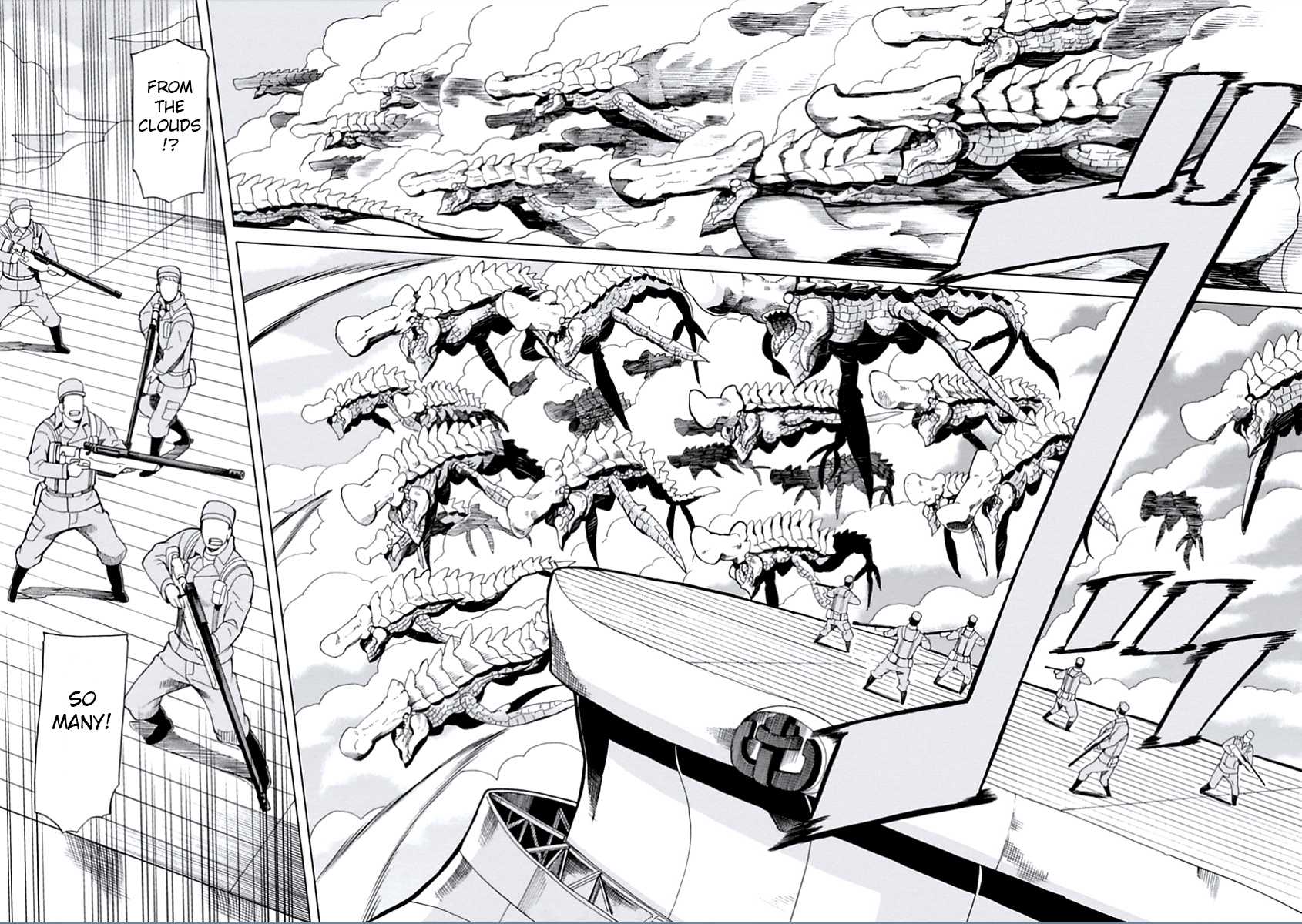 Asebi and Adventurers of Sky World Chapter 14 page 25 - Chapter 14: Confrontation and assault
