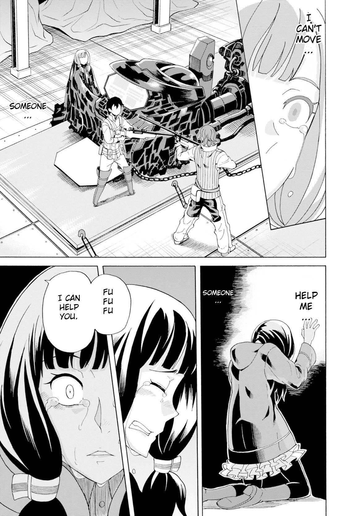 Asebi and Adventurers of Sky World Chapter 17 page 13 - Chapter 17: Despair and scream