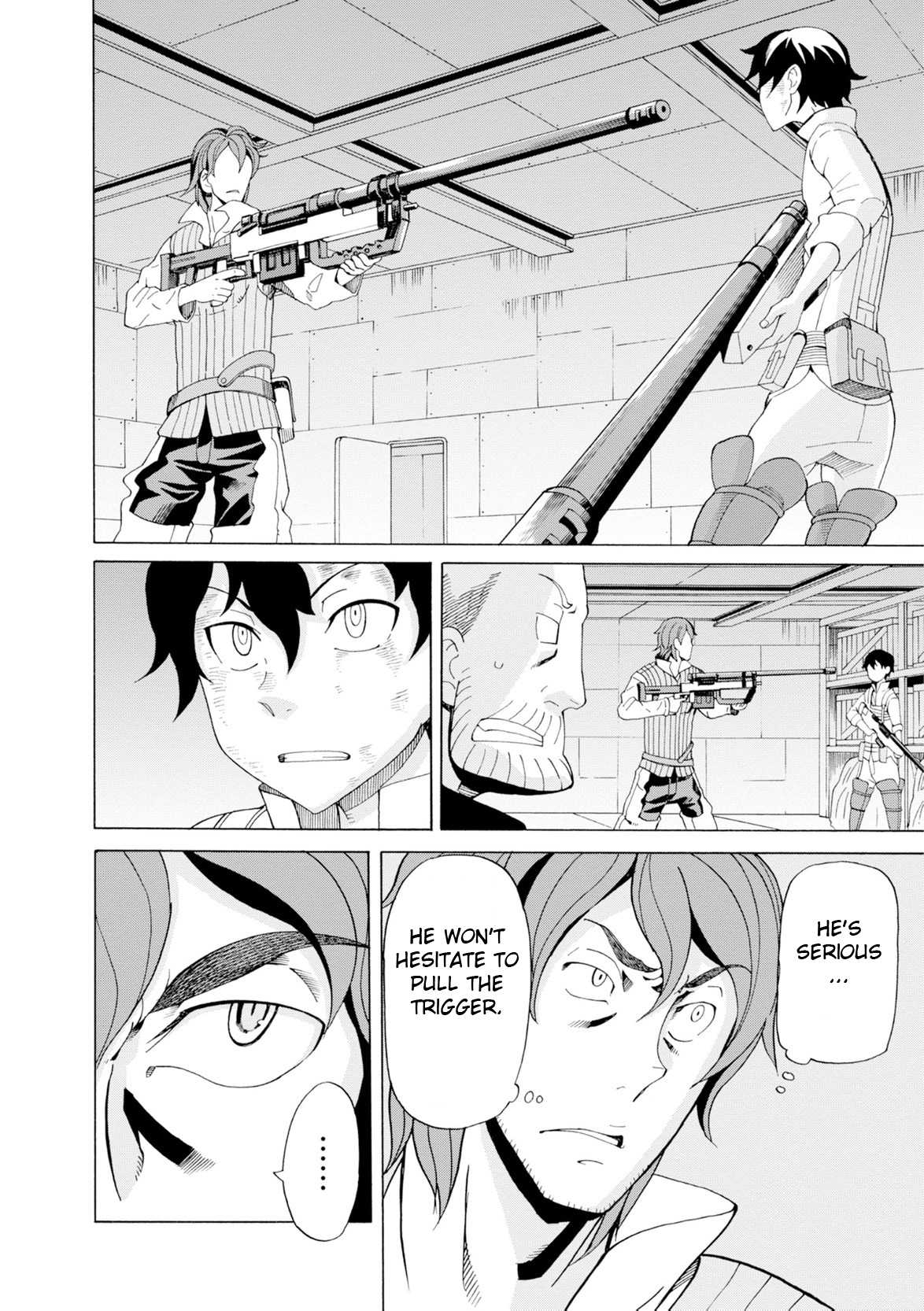 Asebi and Adventurers of Sky World Chapter 17 page 16 - Chapter 17: Despair and scream