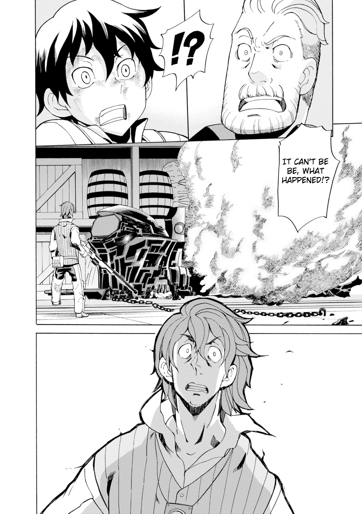 Asebi and Adventurers of Sky World Chapter 17 page 23 - Chapter 17: Despair and scream