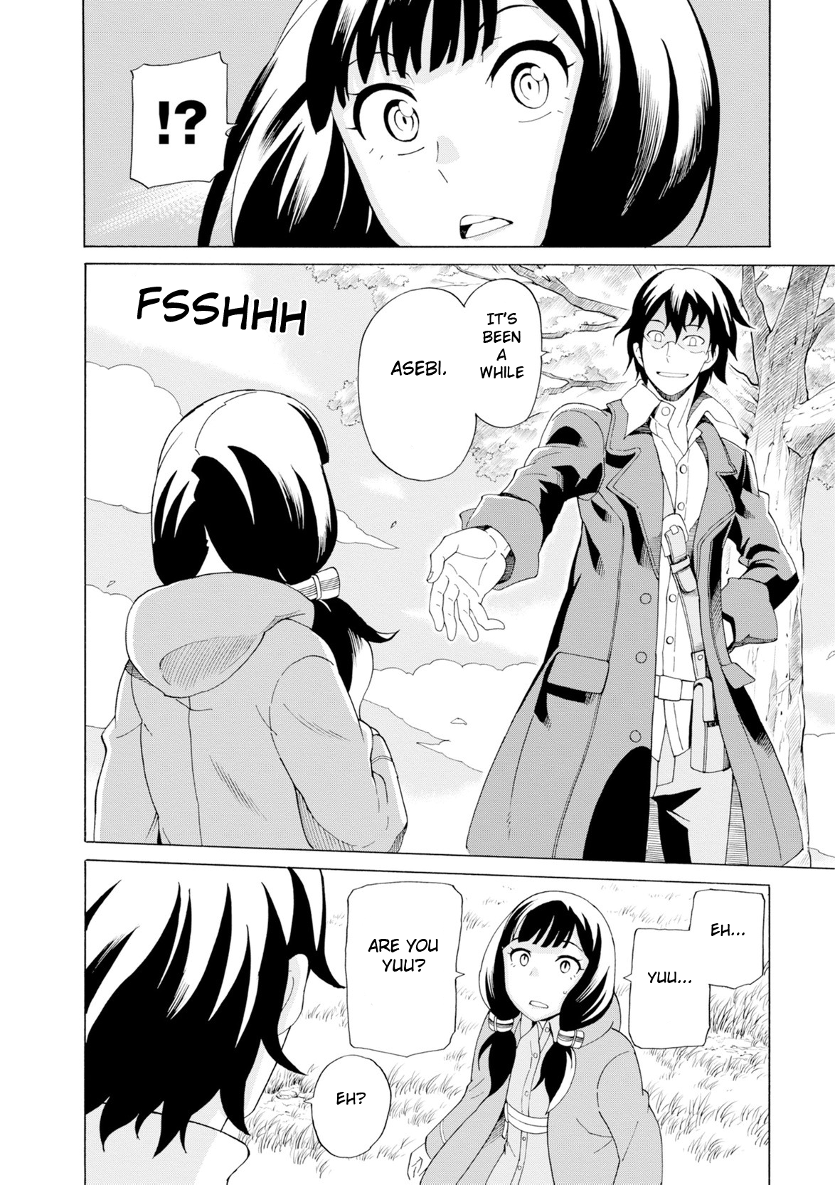Asebi and Adventurers of Sky World Chapter 17 page 4 - Chapter 17: Despair and scream