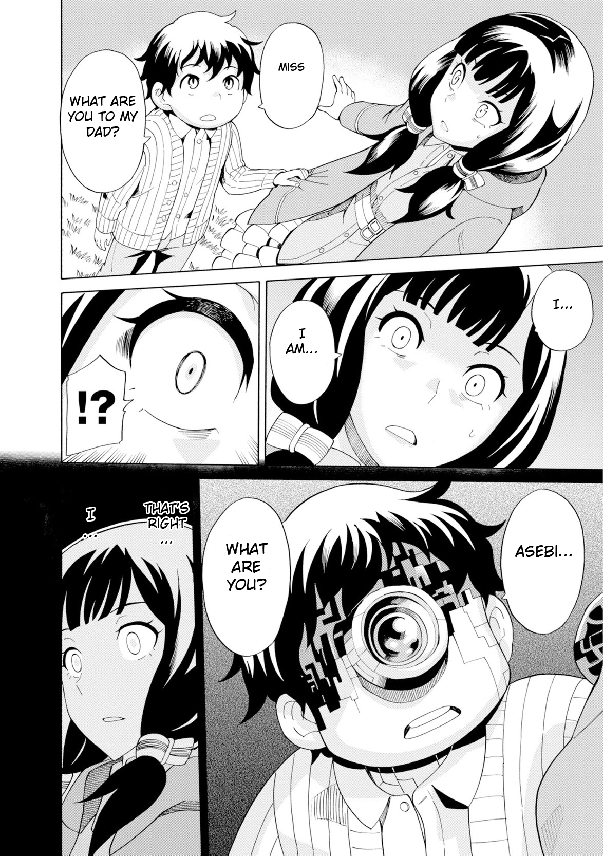 Asebi and Adventurers of Sky World Chapter 17 page 8 - Chapter 17: Despair and scream