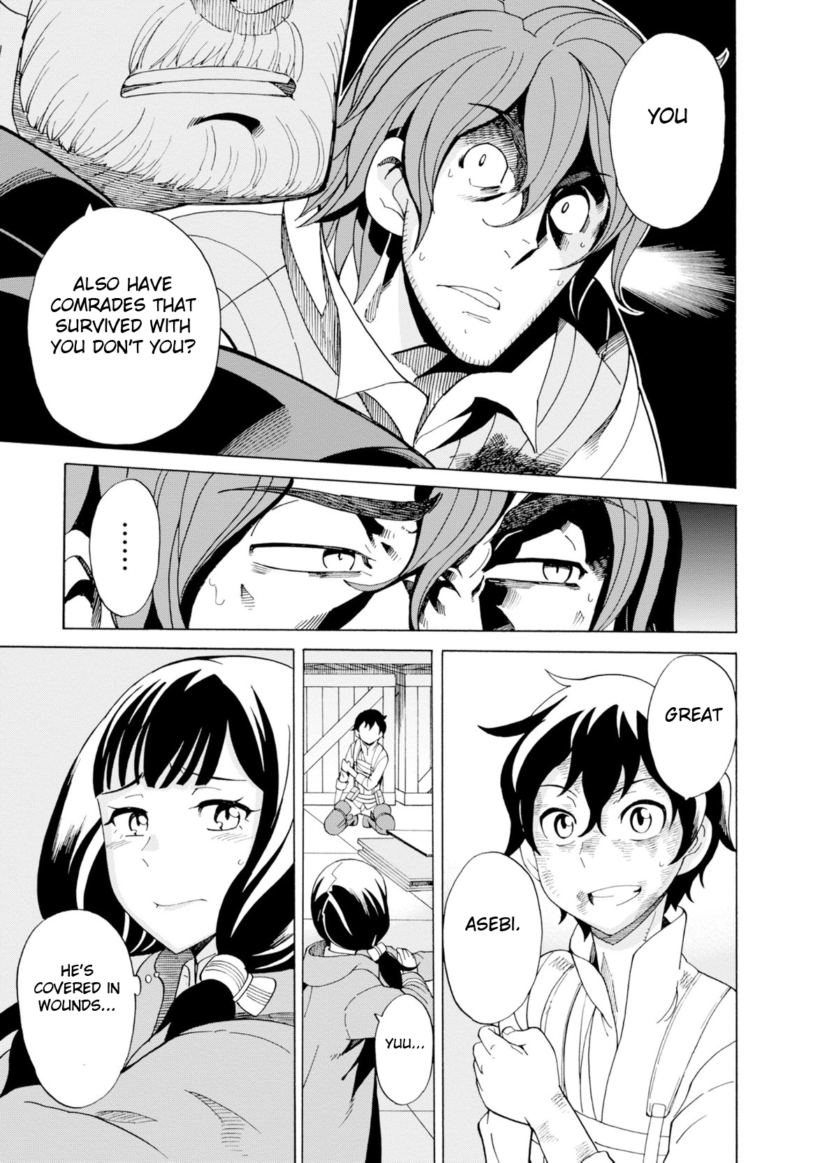 Asebi and Adventurers of Sky World Chapter 18 page 5 - Chapter 18: Asebi and Daria
