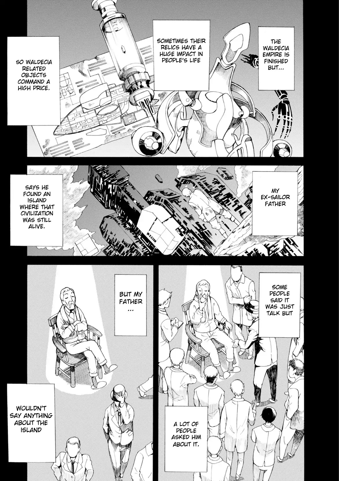 Asebi and Adventurers of Sky World Chapter 19.5 page 14 - Chapter 19.5: Asebi and treasure of sky world