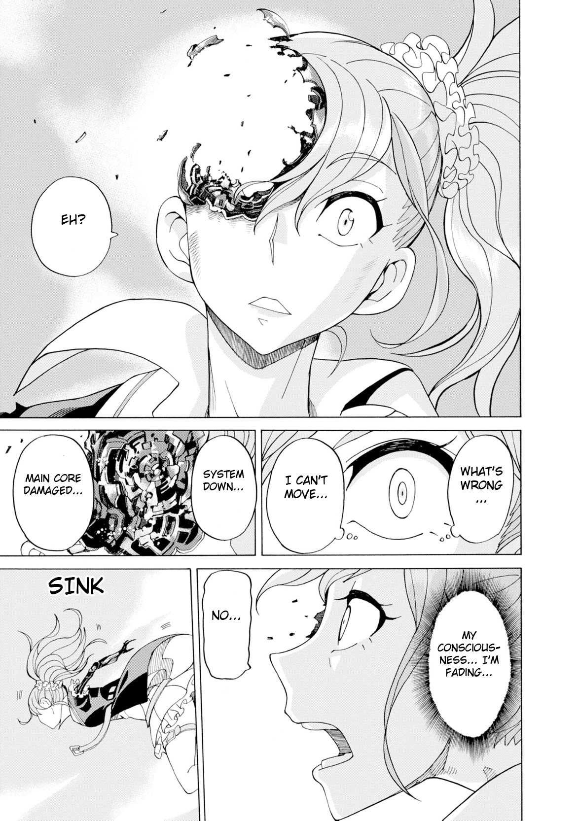 Asebi and Adventurers of Sky World Chapter 19 page 14 - Chapter 19: Determination and curtain fall