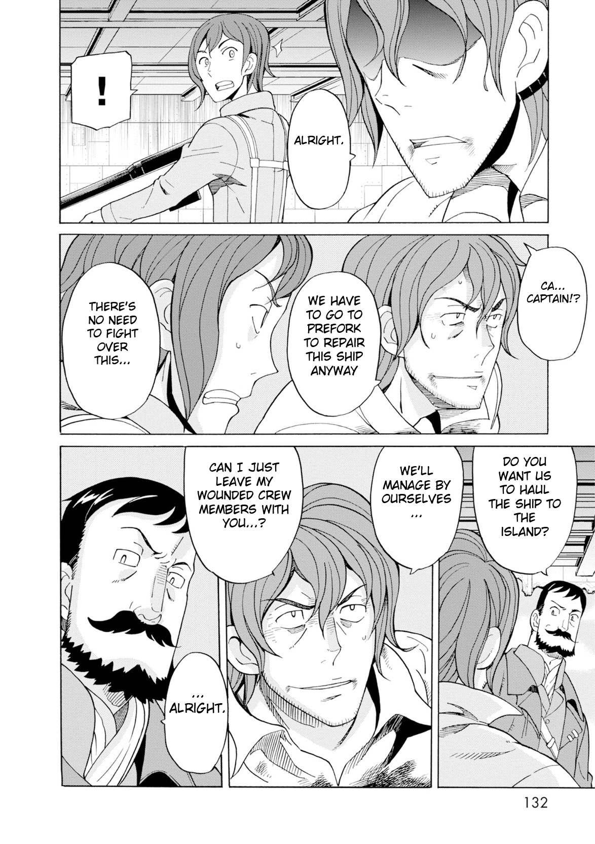 Asebi and Adventurers of Sky World Chapter 19 page 27 - Chapter 19: Determination and curtain fall