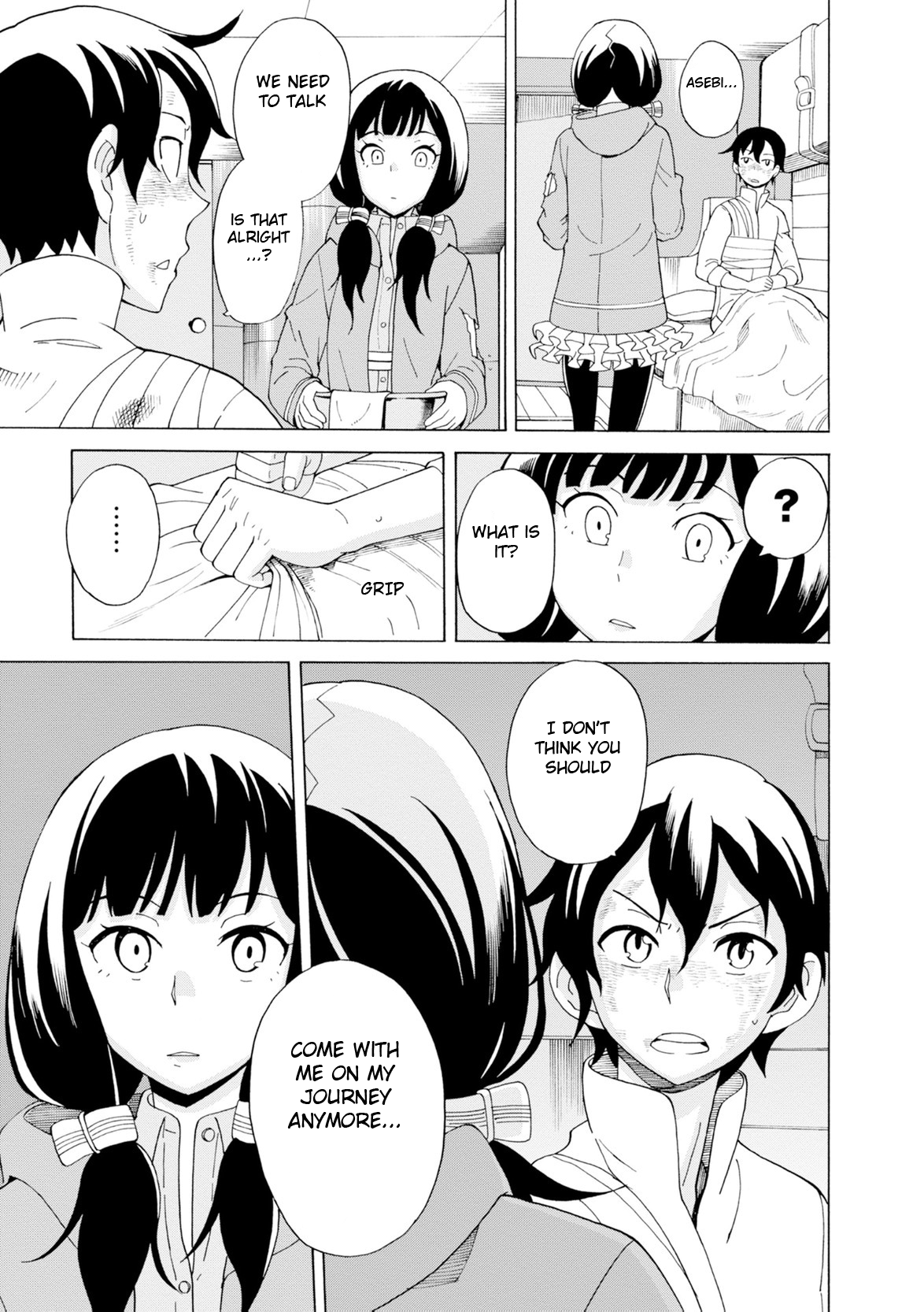Asebi and Adventurers of Sky World Chapter 20 page 14 - Chapter 20: Yuu and Asebi
