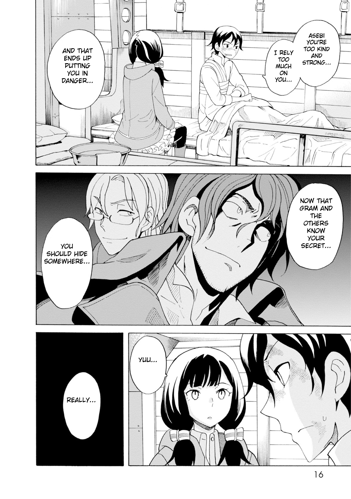 Asebi and Adventurers of Sky World Chapter 20 page 15 - Chapter 20: Yuu and Asebi