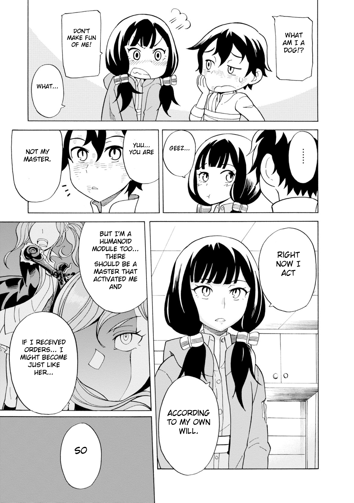Asebi and Adventurers of Sky World Chapter 20 page 18 - Chapter 20: Yuu and Asebi