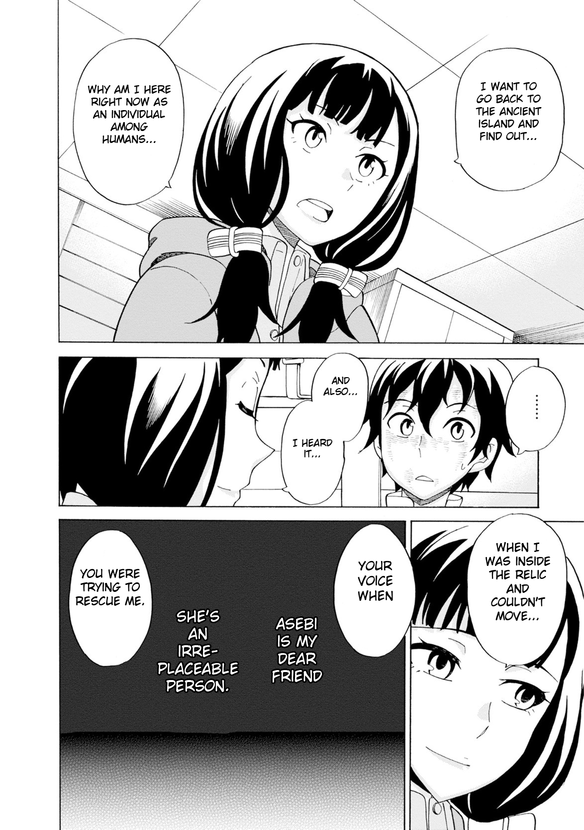 Asebi and Adventurers of Sky World Chapter 20 page 19 - Chapter 20: Yuu and Asebi