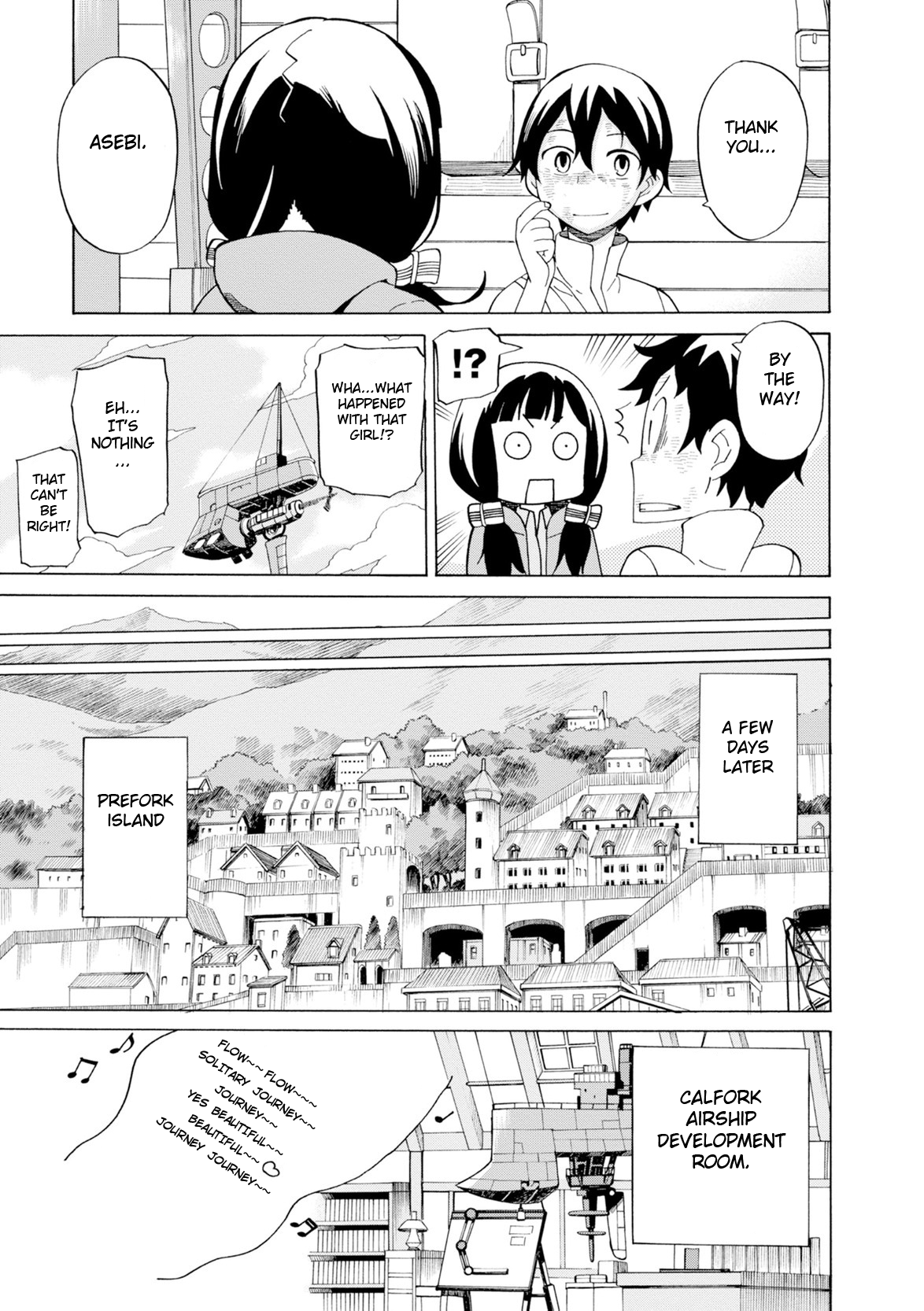 Asebi and Adventurers of Sky World Chapter 20 page 22 - Chapter 20: Yuu and Asebi