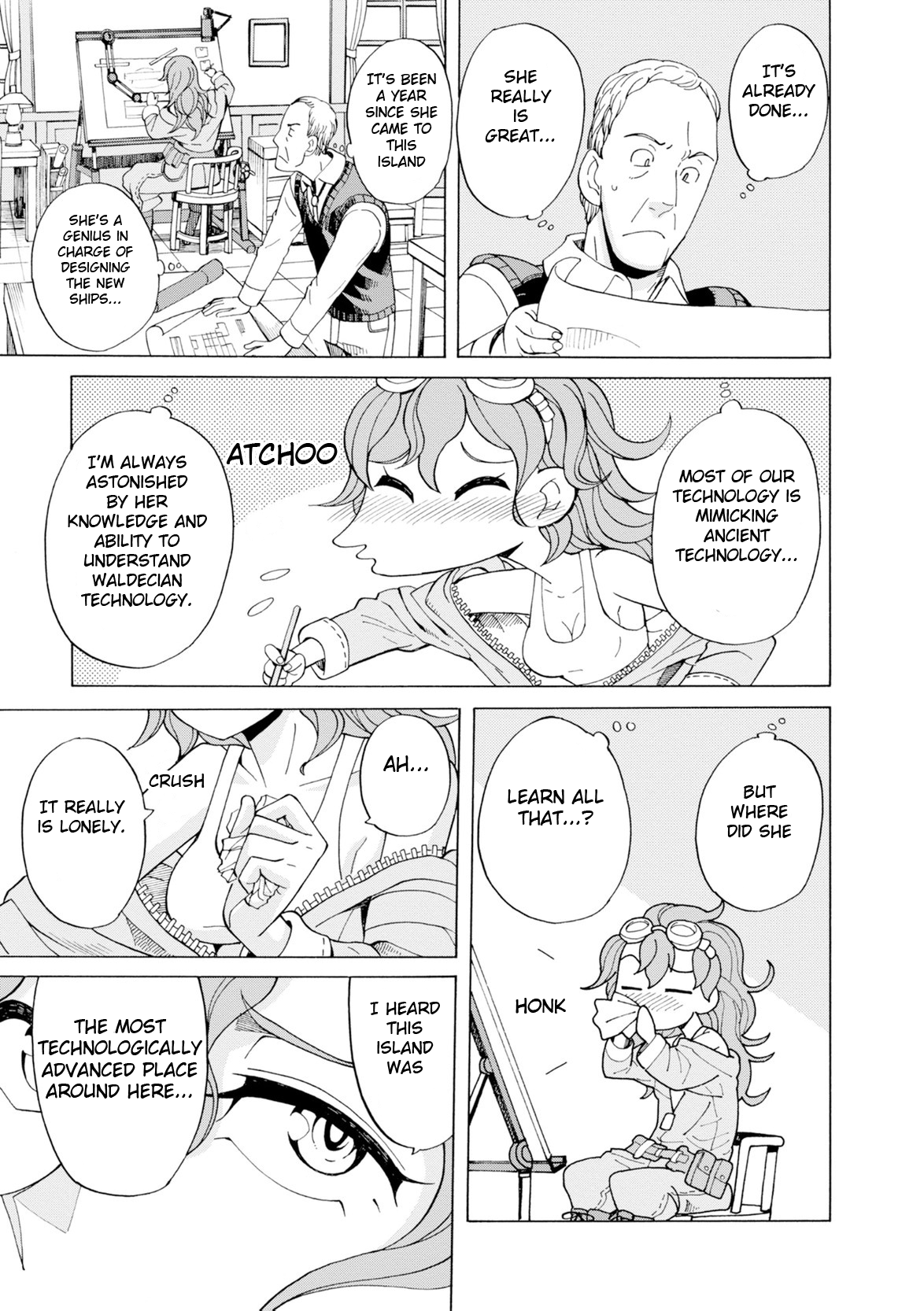 Asebi and Adventurers of Sky World Chapter 20 page 24 - Chapter 20: Yuu and Asebi