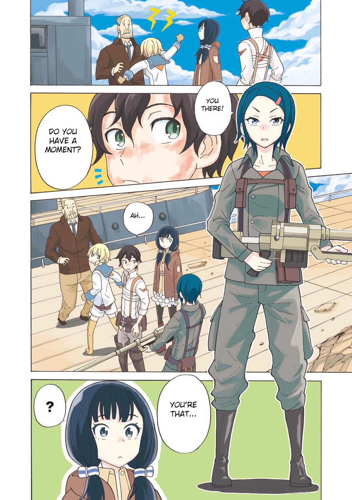Asebi and Adventurers of Sky World Chapter 20 page 5 - Chapter 20: Yuu and Asebi