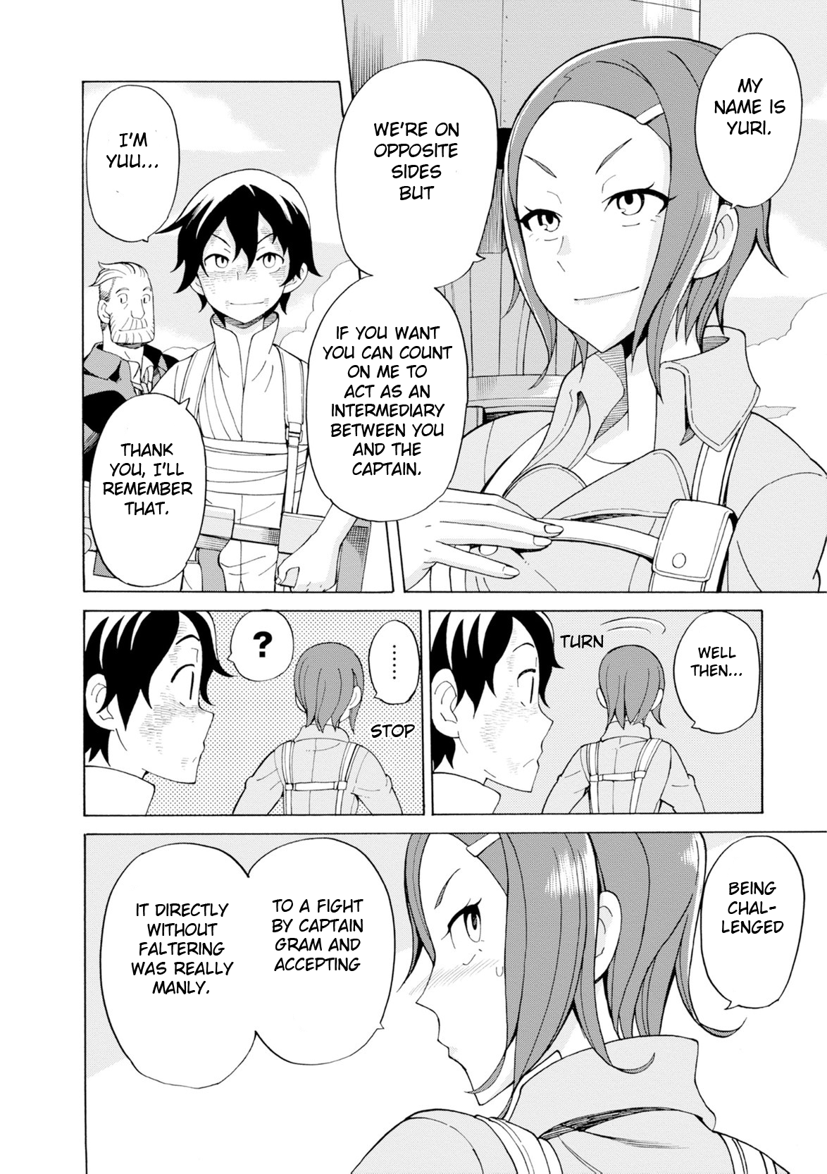 Asebi and Adventurers of Sky World Chapter 20 page 7 - Chapter 20: Yuu and Asebi