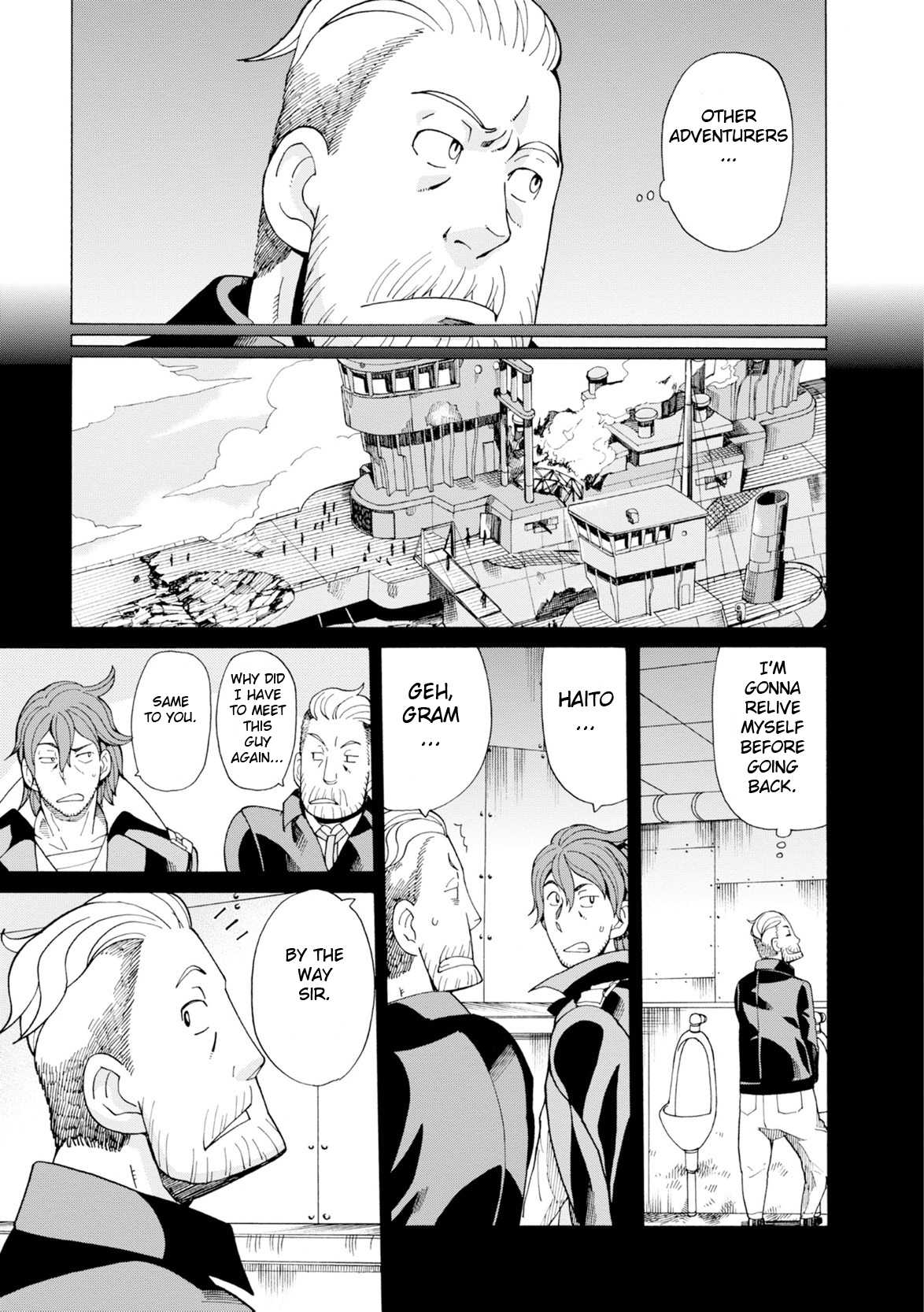 Asebi and Adventurers of Sky World Chapter 21 page 13 - Chapter 21: Low altitude territory and Waldecian ship