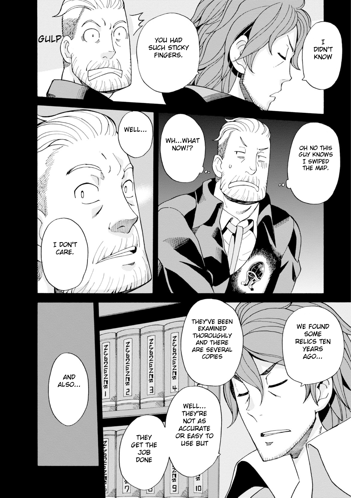 Asebi and Adventurers of Sky World Chapter 21 page 14 - Chapter 21: Low altitude territory and Waldecian ship