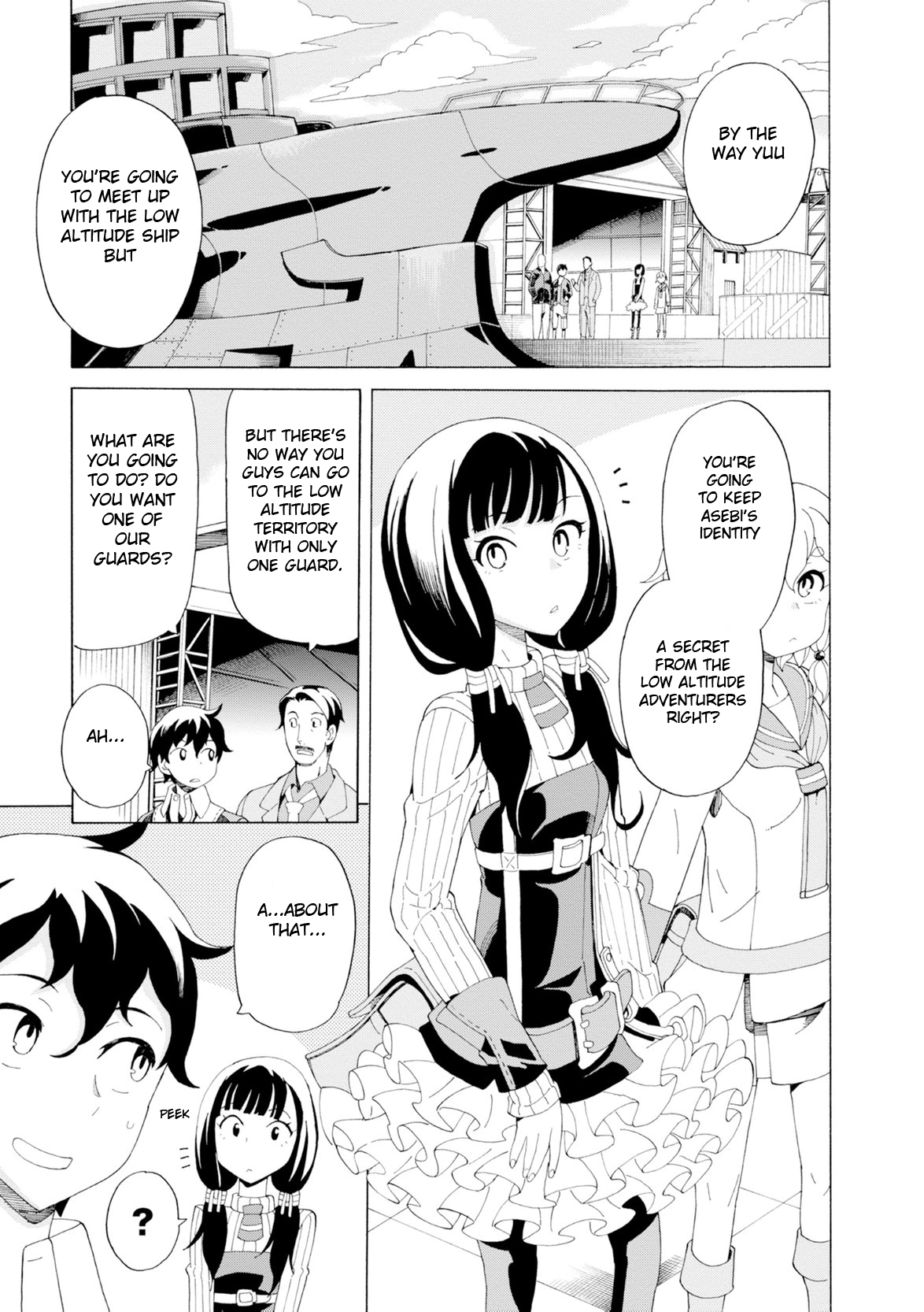 Asebi and Adventurers of Sky World Chapter 22 page 1 - Chapter 22: Yuri and licorice