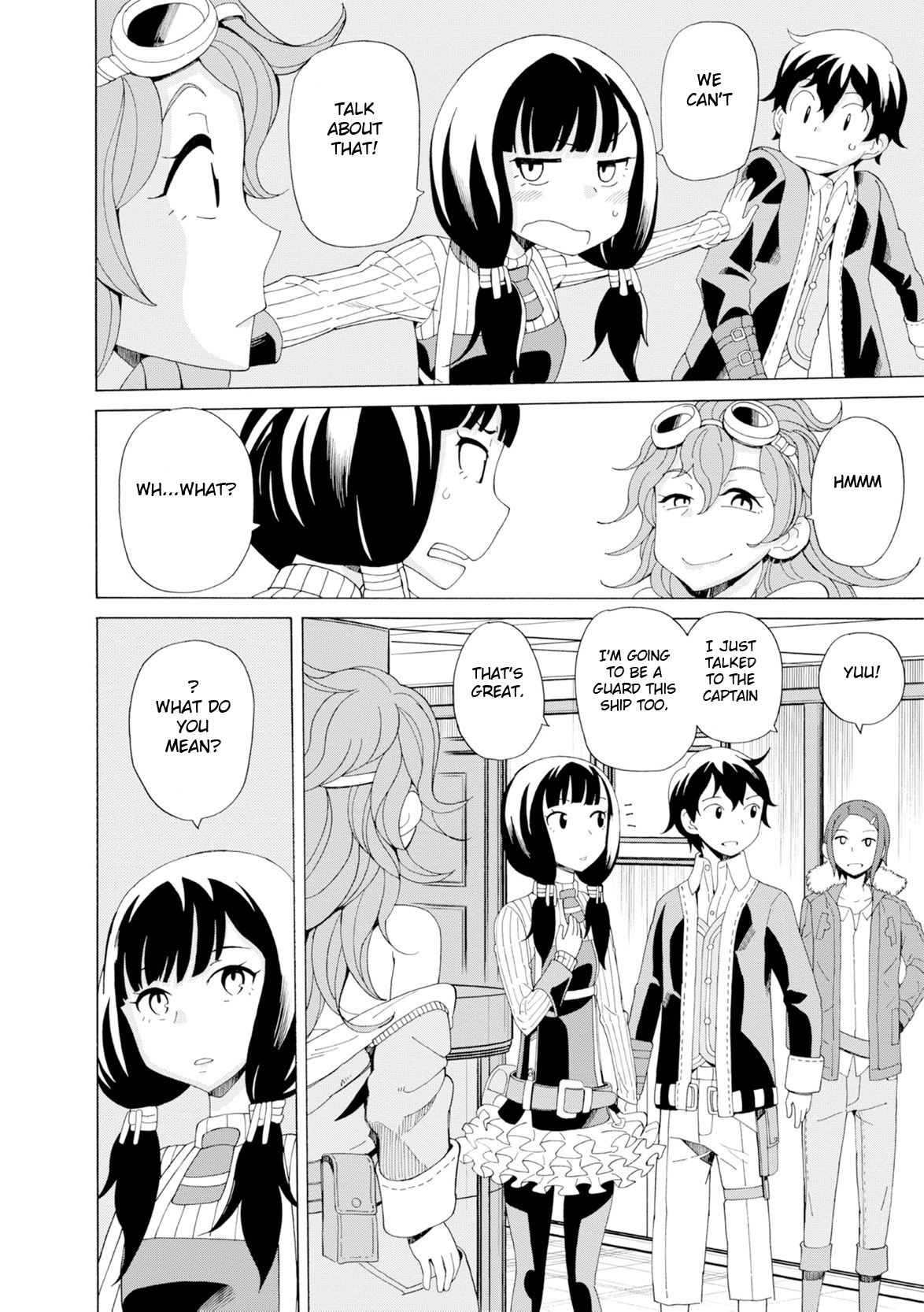 Asebi and Adventurers of Sky World Chapter 22 page 14 - Chapter 22: Yuri and licorice