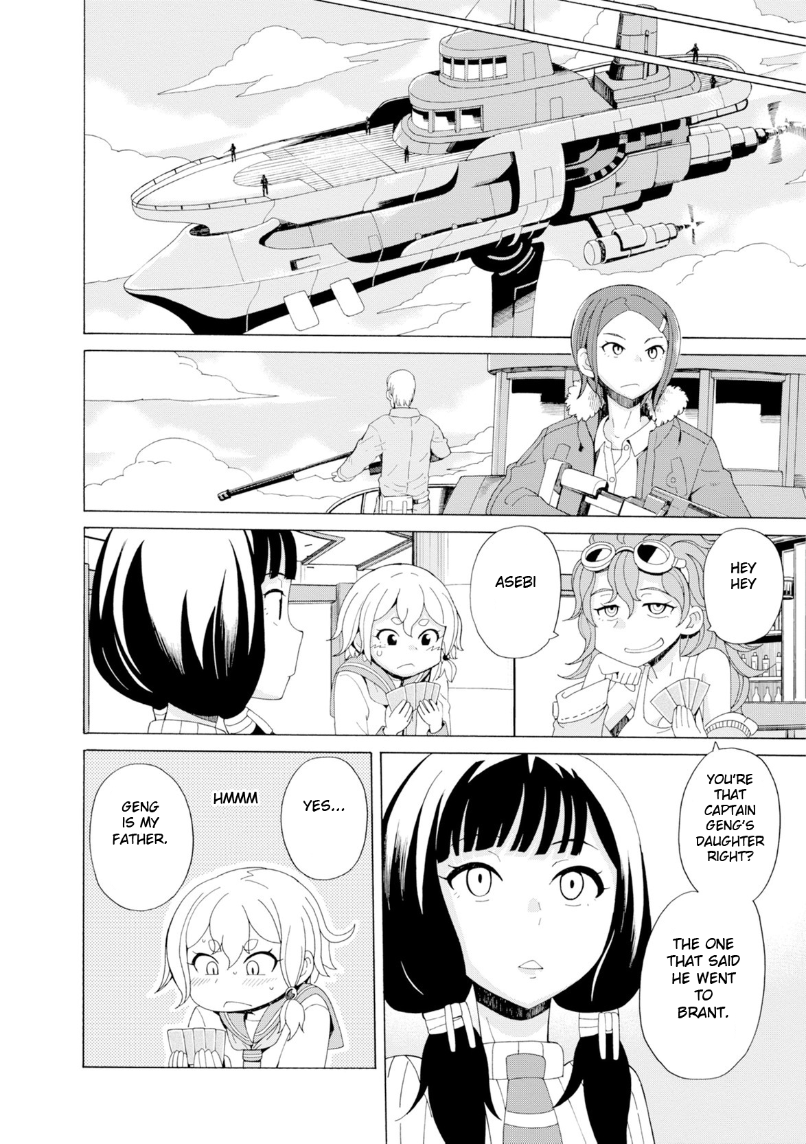Asebi and Adventurers of Sky World Chapter 22 page 16 - Chapter 22: Yuri and licorice