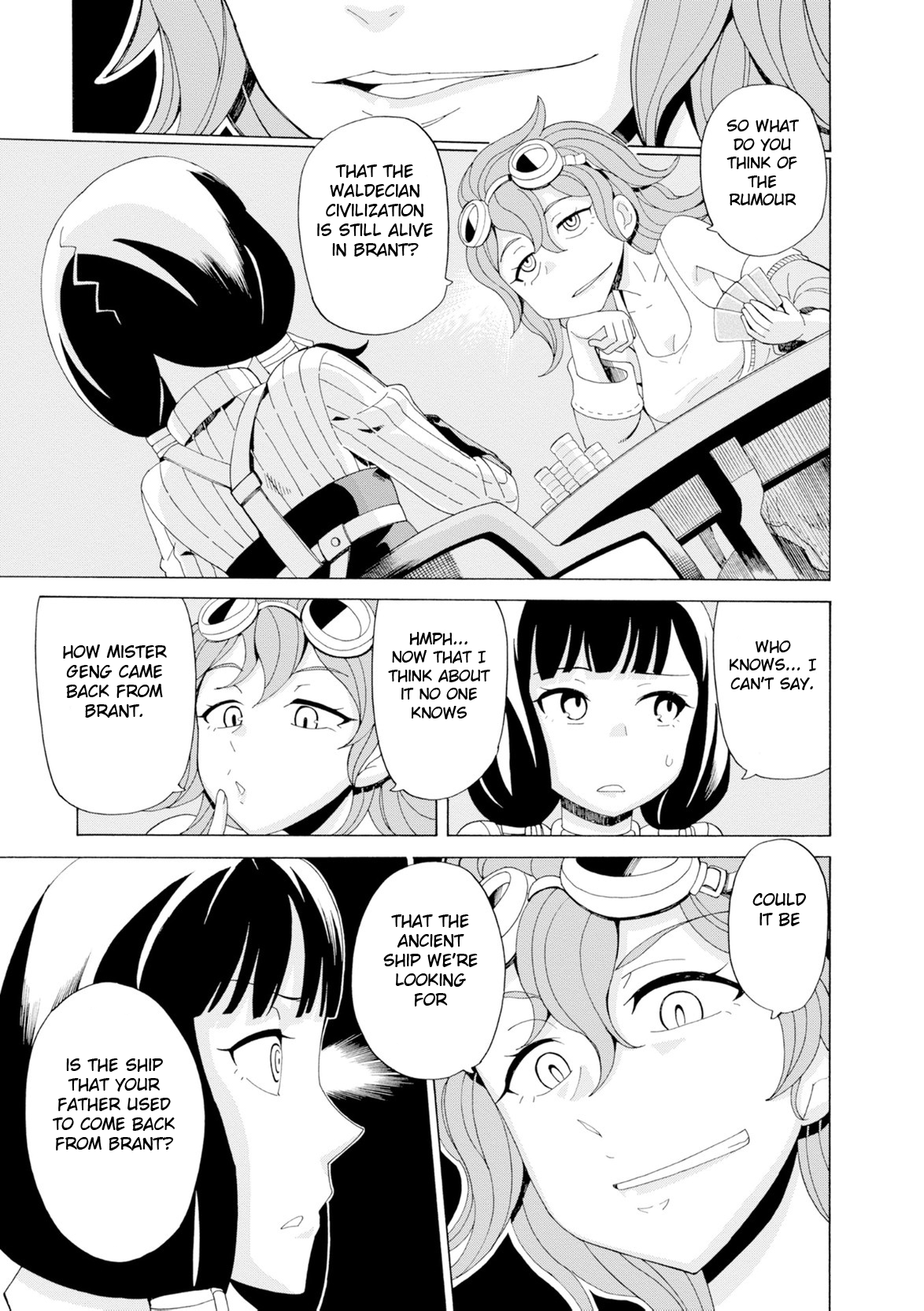 Asebi and Adventurers of Sky World Chapter 22 page 17 - Chapter 22: Yuri and licorice
