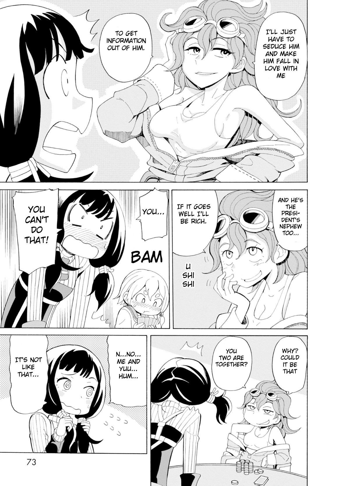 Asebi and Adventurers of Sky World Chapter 22 page 19 - Chapter 22: Yuri and licorice