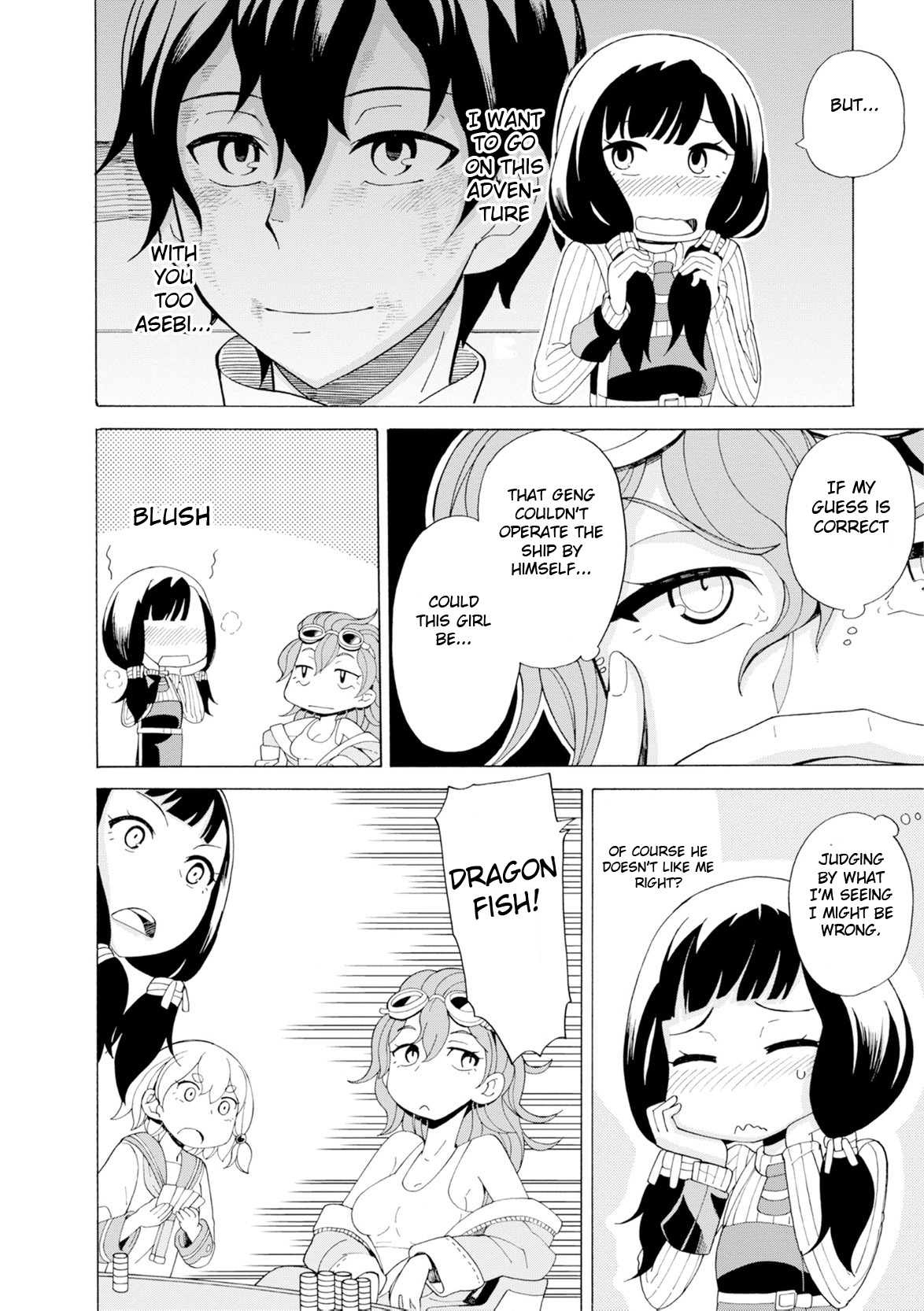 Asebi and Adventurers of Sky World Chapter 22 page 20 - Chapter 22: Yuri and licorice