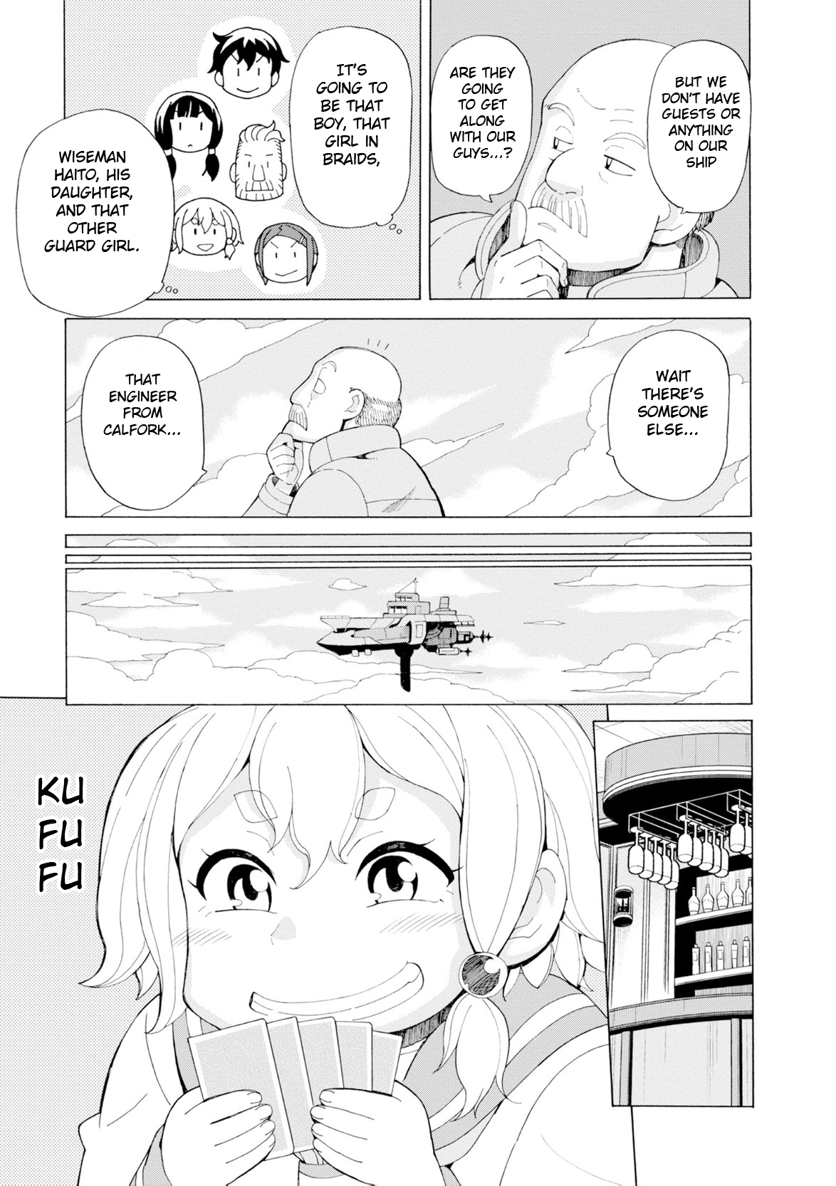 Asebi and Adventurers of Sky World Chapter 22 page 9 - Chapter 22: Yuri and licorice