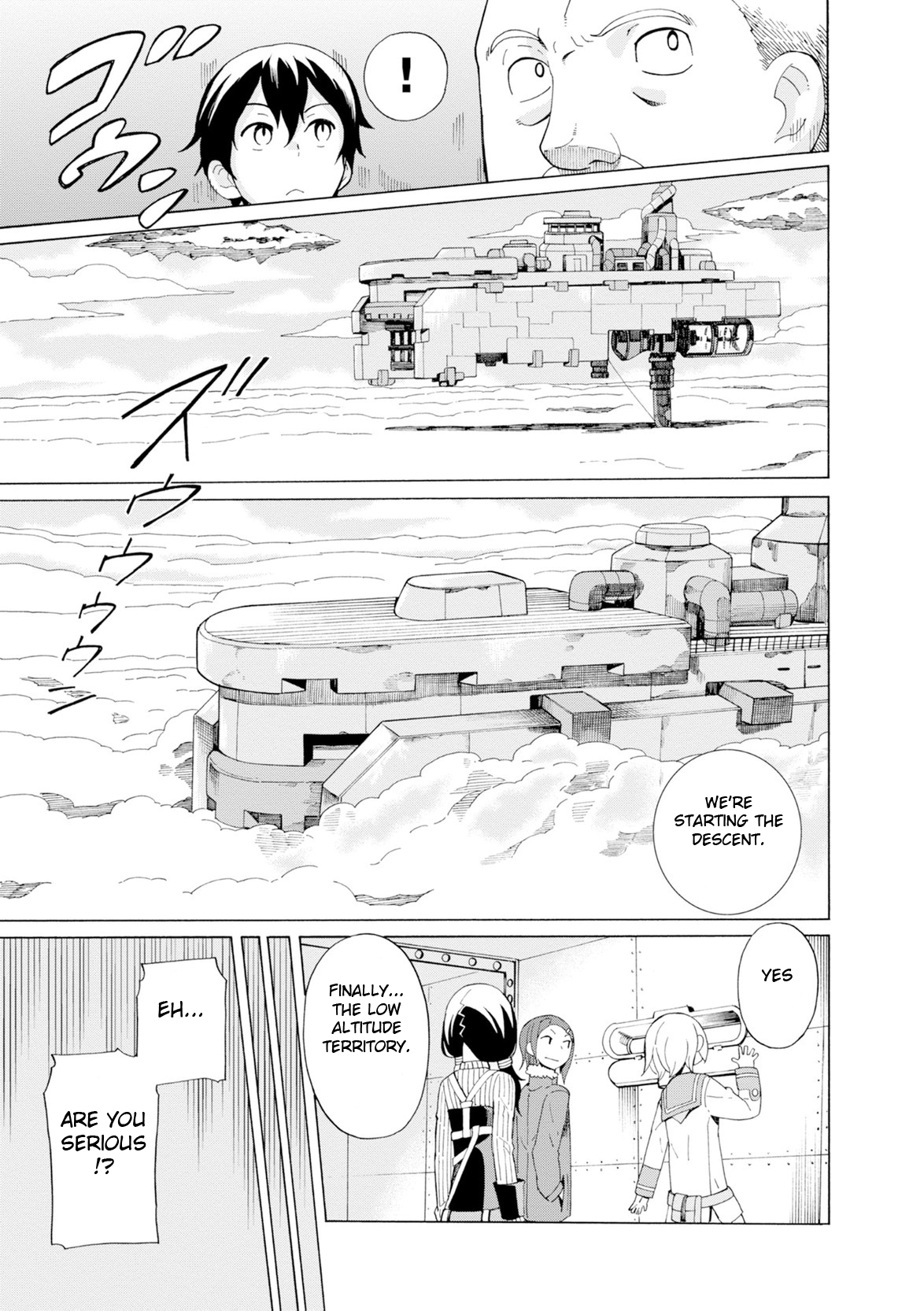 Asebi and Adventurers of Sky World Chapter 23 page 21 - Chapter 23: Intrigue and adventurer of low altitude territory