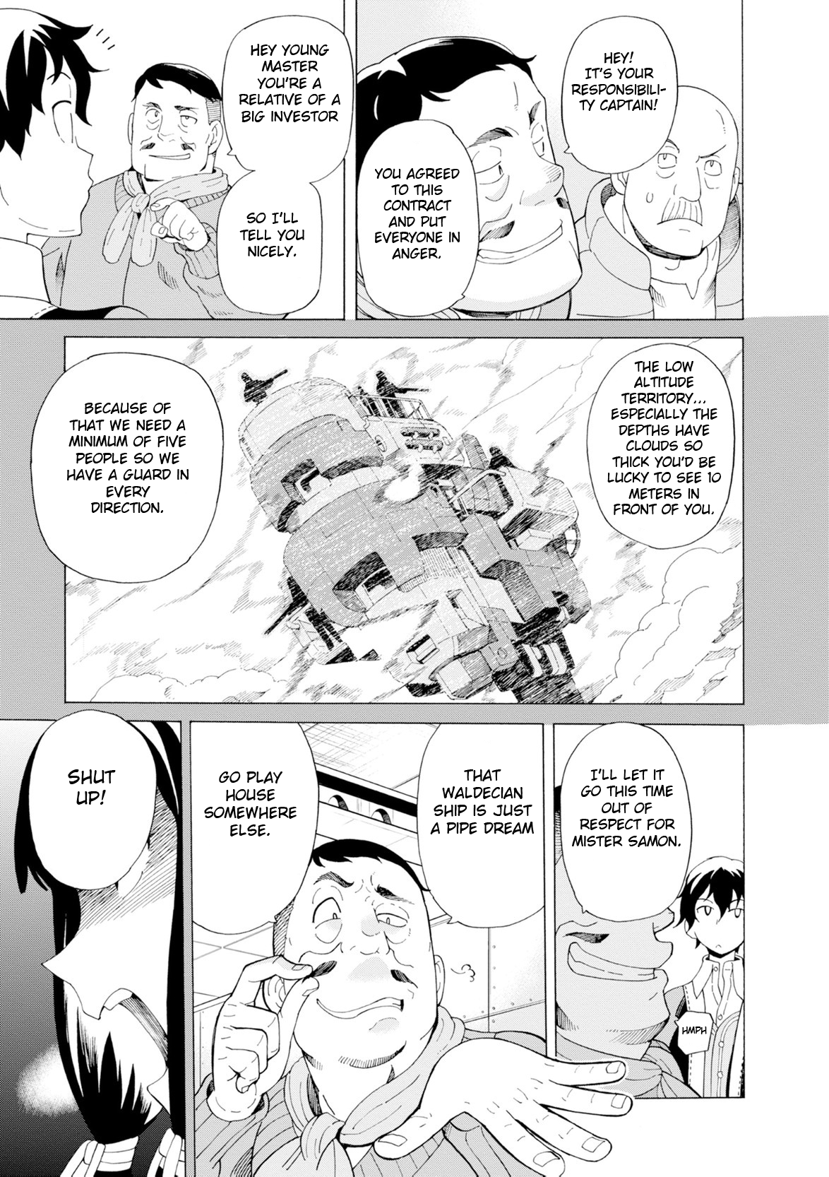 Asebi and Adventurers of Sky World Chapter 23 page 9 - Chapter 23: Intrigue and adventurer of low altitude territory