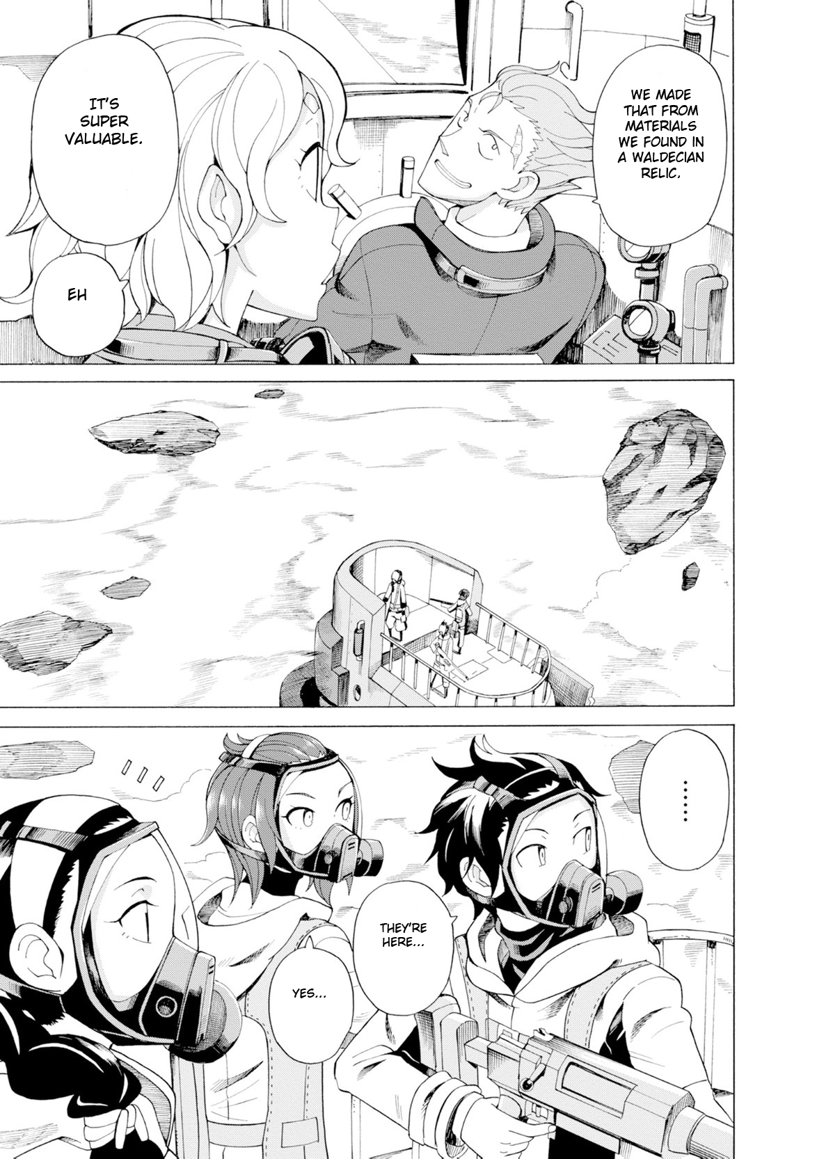 Asebi and Adventurers of Sky World Chapter 24 page 13 - Chapter 24: Asebi and Yuri