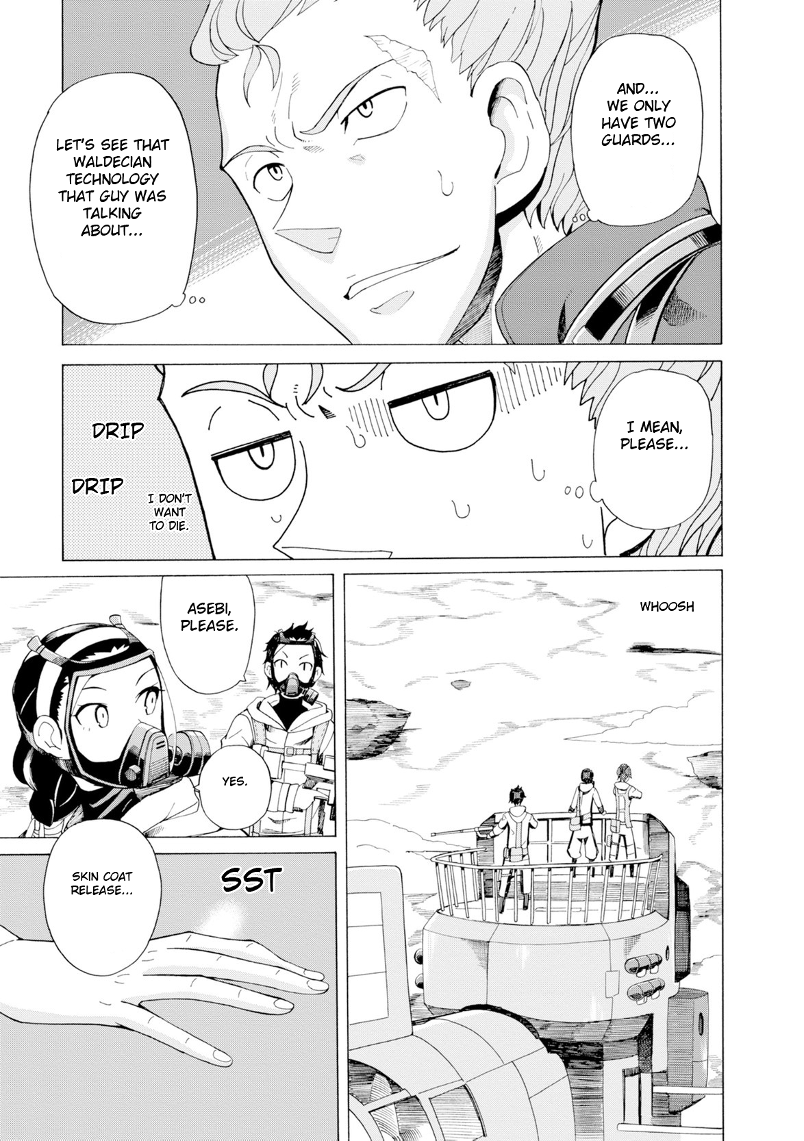 Asebi and Adventurers of Sky World Chapter 24 page 15 - Chapter 24: Asebi and Yuri