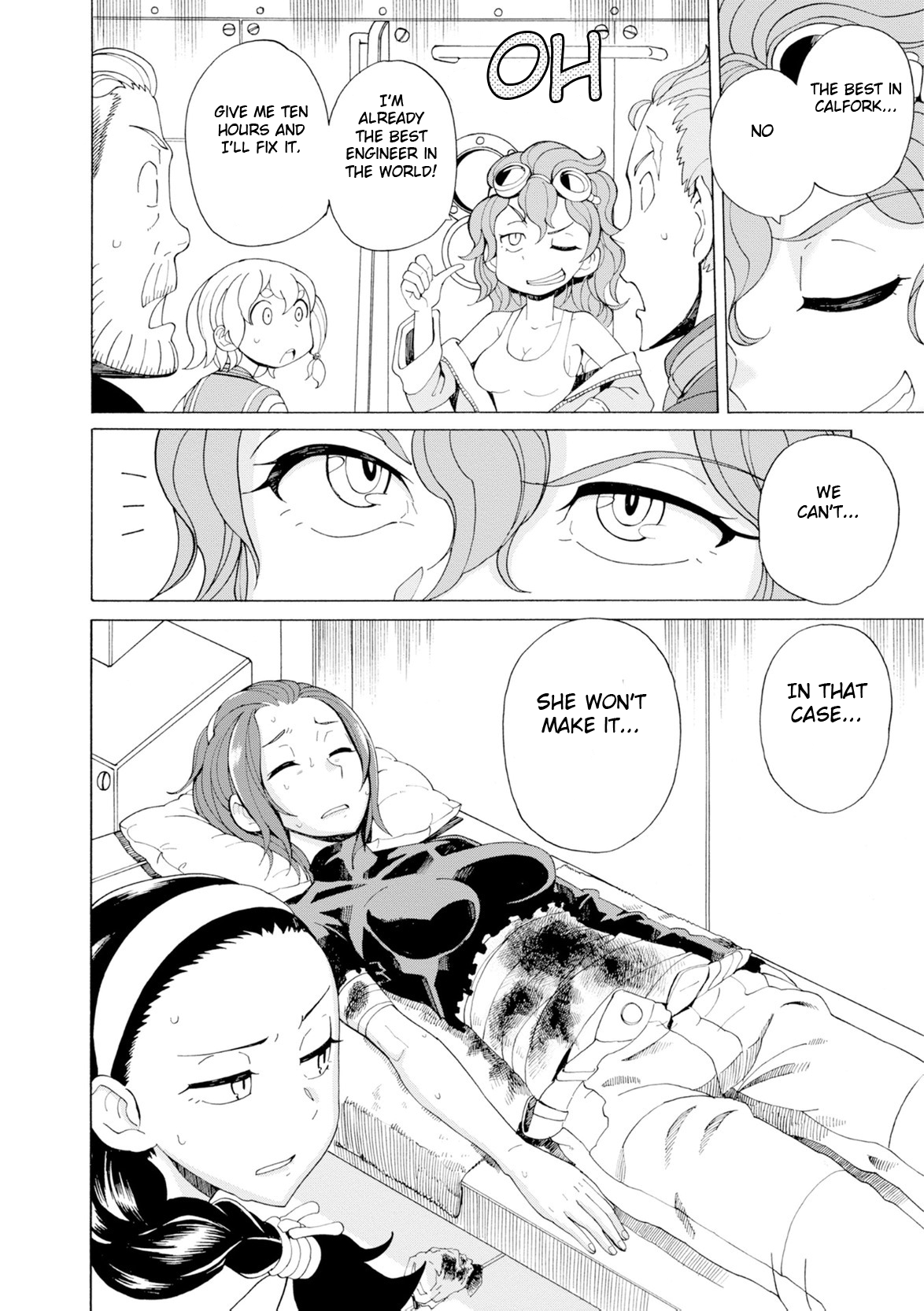 Asebi and Adventurers of Sky World Chapter 25 page 8 - Chapter 25: Crisis and friends
