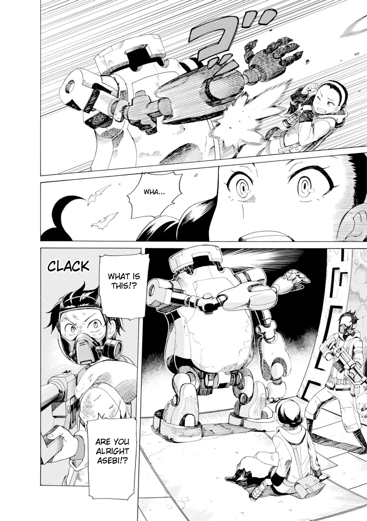 Asebi and Adventurers of Sky World Chapter 26 page 19 - Chapter 26: Ancient ship and mysterious Licorice