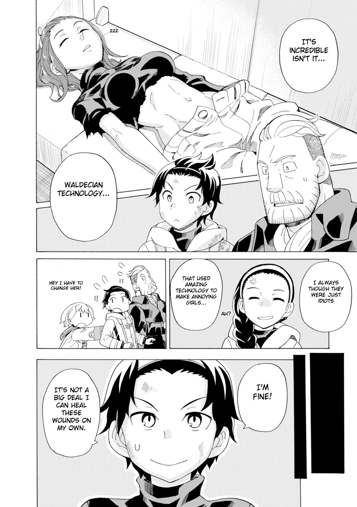 Asebi and Adventurers of Sky World Chapter 27 page 6 - Chapter 27: Revival and Licorice’s secret
