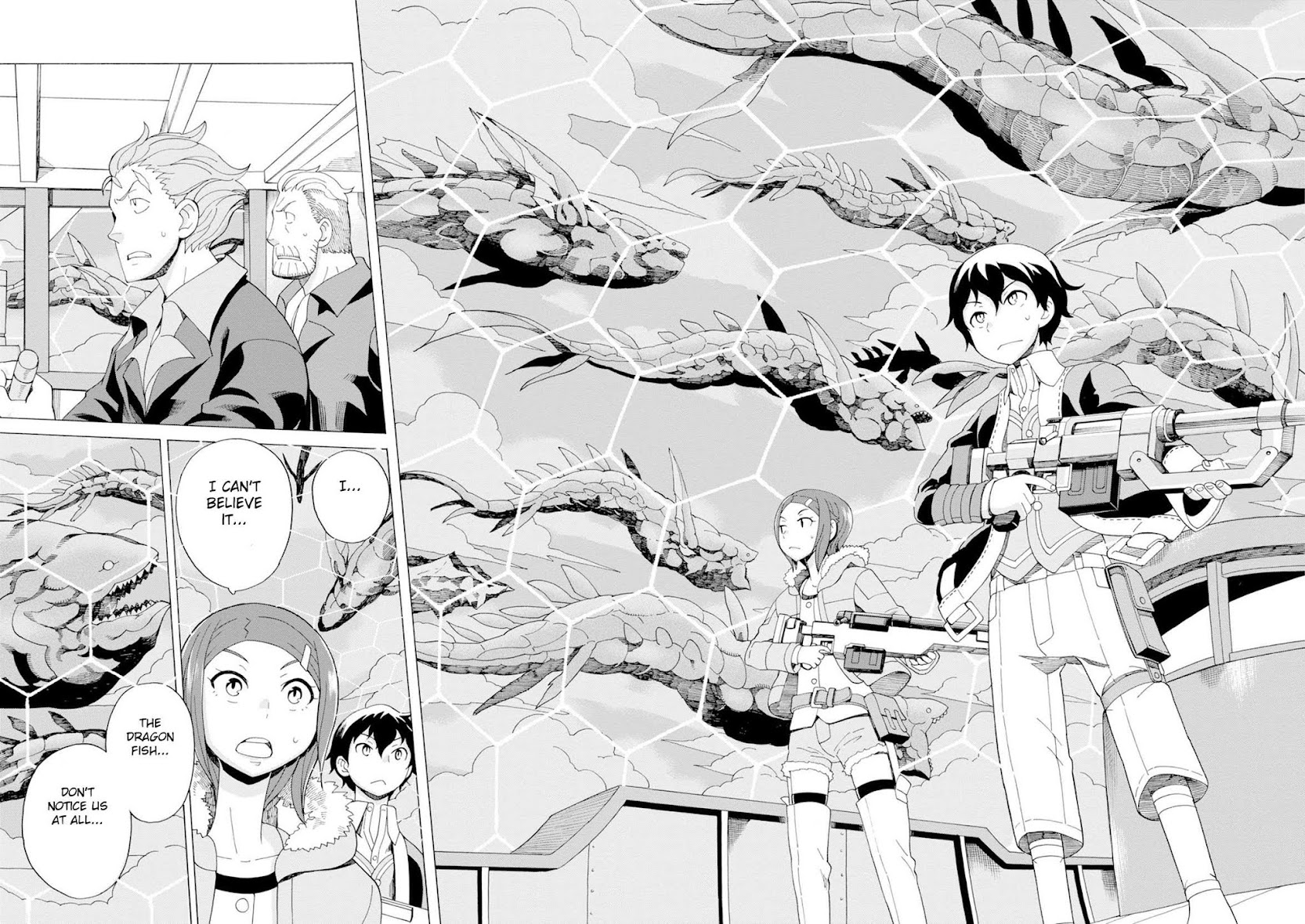 Asebi and Adventurers of Sky World Chapter 29 page 16 - Chapter 29: New equipment and humanoid module