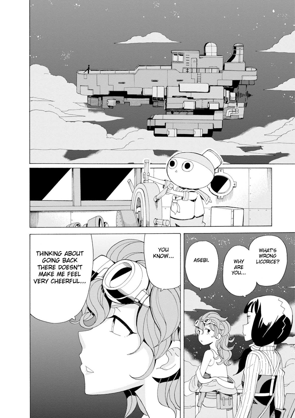 Asebi and Adventurers of Sky World Chapter 29 page 19 - Chapter 29: New equipment and humanoid module