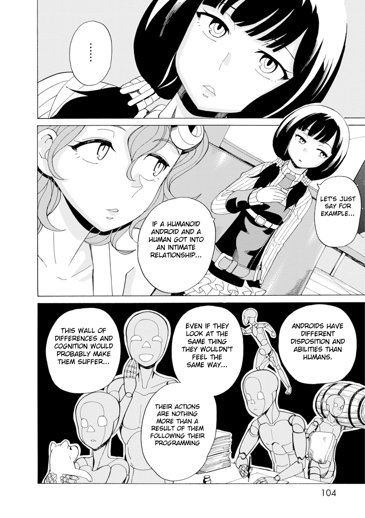 Asebi and Adventurers of Sky World Chapter 29 page 23 - Chapter 29: New equipment and humanoid module
