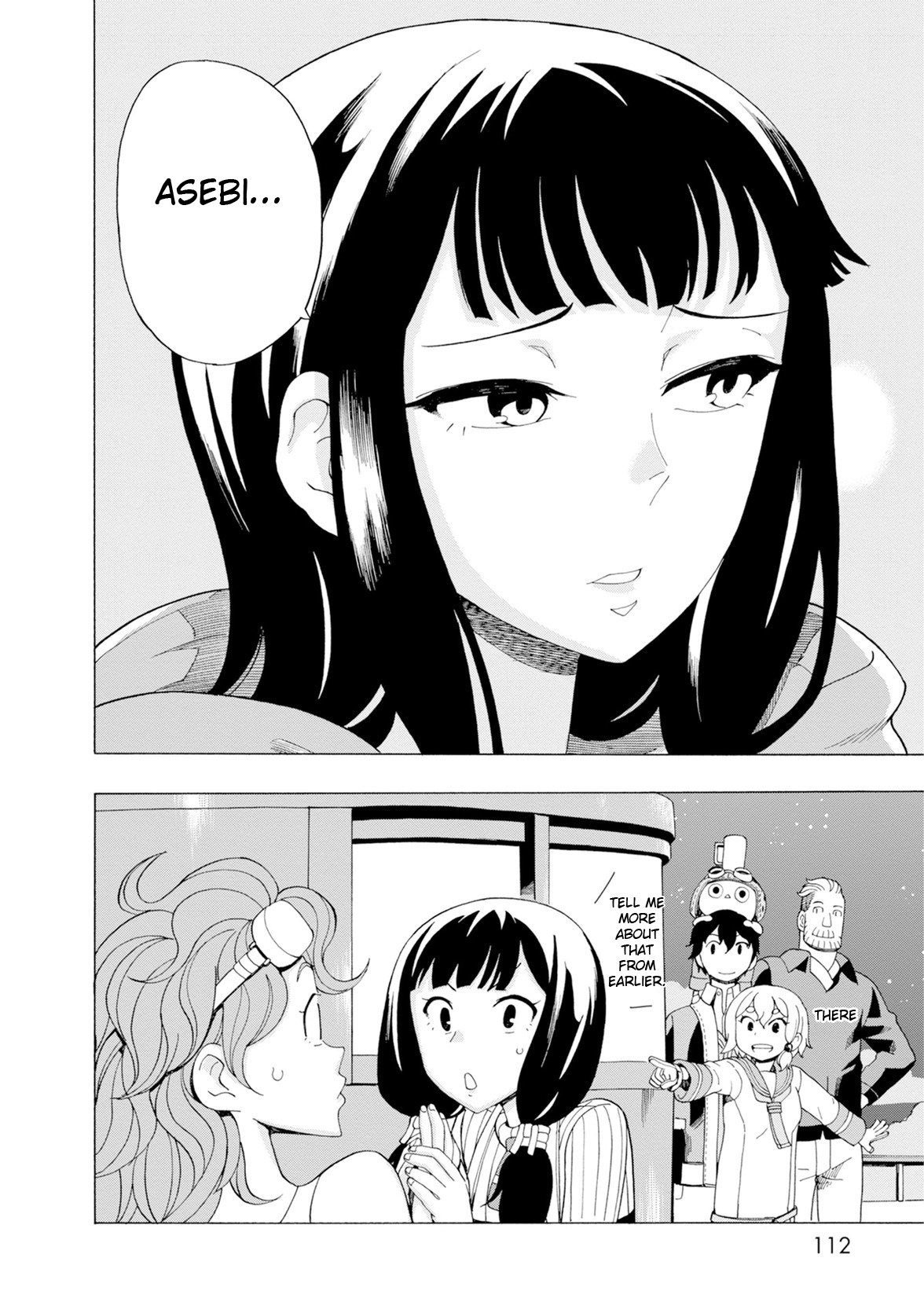Asebi and Adventurers of Sky World Chapter 29 page 31 - Chapter 29: New equipment and humanoid module