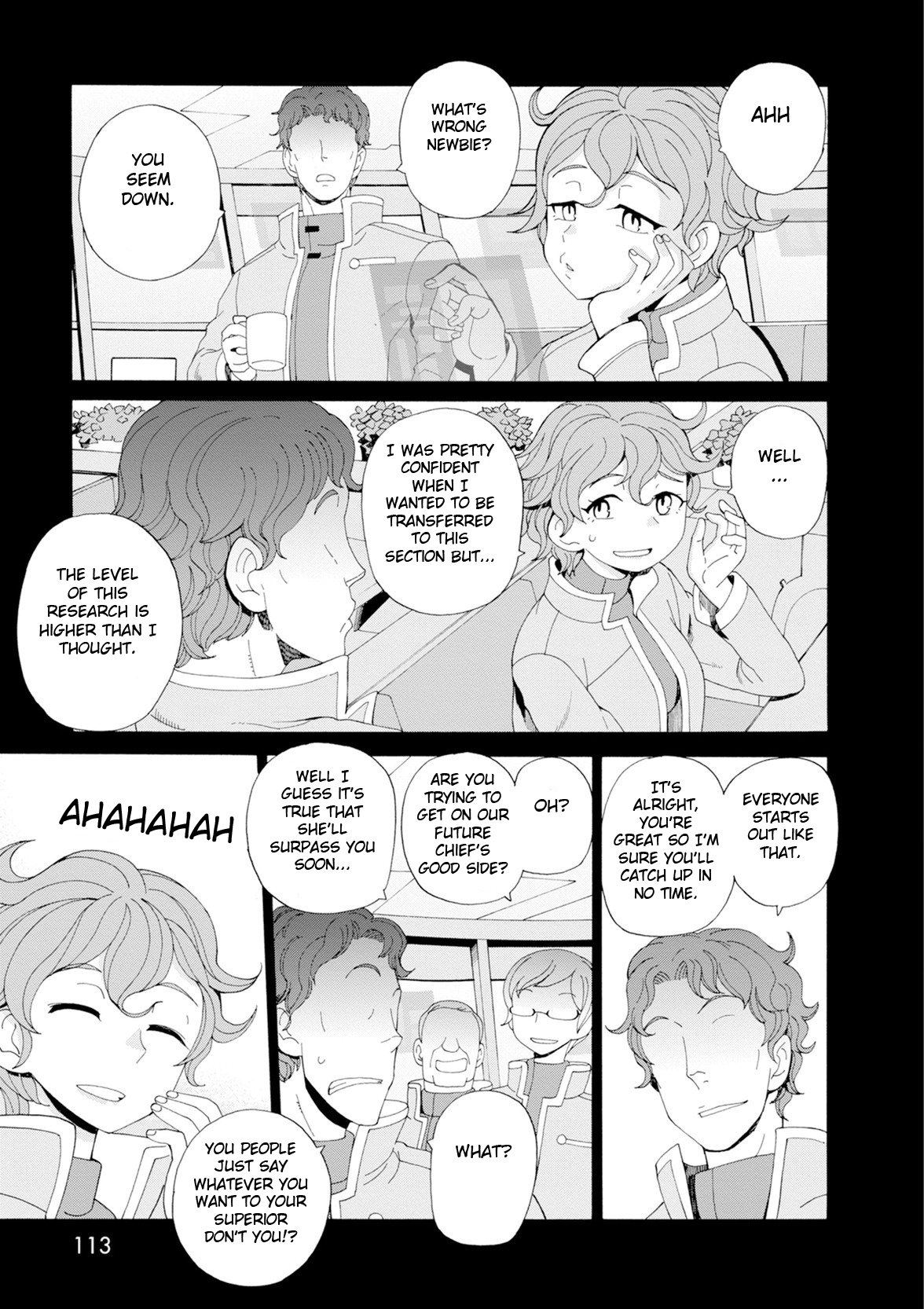 Asebi and Adventurers of Sky World Chapter 29 page 32 - Chapter 29: New equipment and humanoid module
