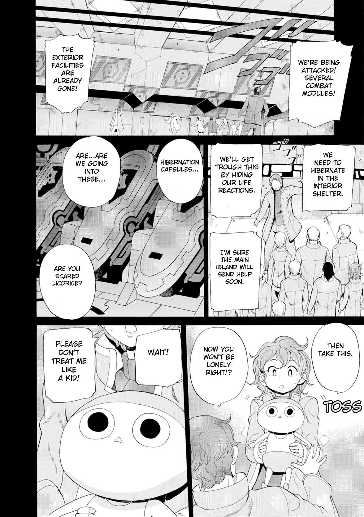 Asebi and Adventurers of Sky World Chapter 29 page 33 - Chapter 29: New equipment and humanoid module