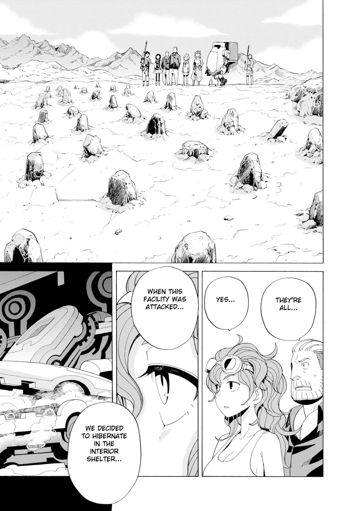 Asebi and Adventurers of Sky World Chapter 30 page 13 - Chapter 30: Licorice’s island and an order